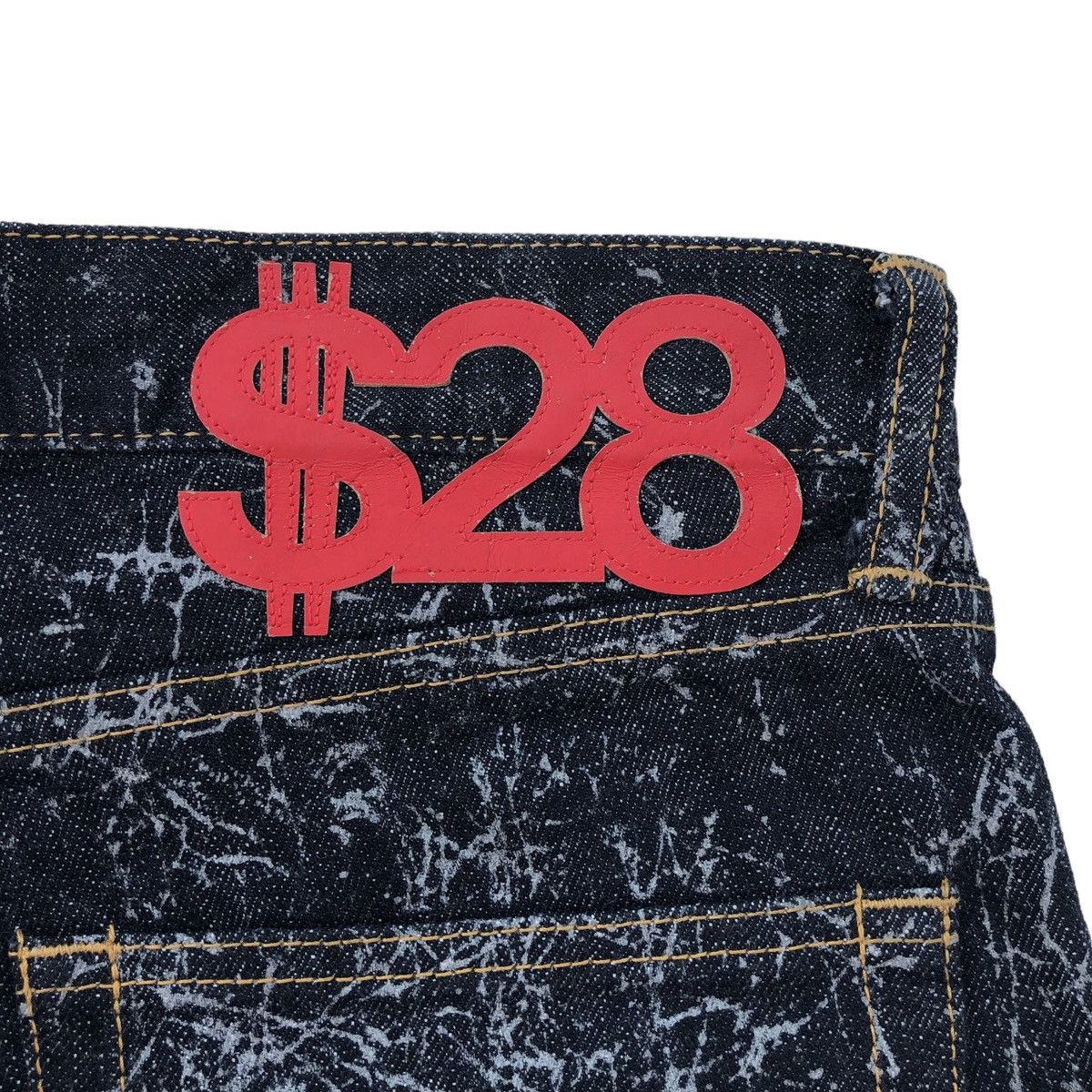 Swagger Swagger Selvedge Abstract Art Jeans Size US 30 / EU 46 - 5 Thumbnail