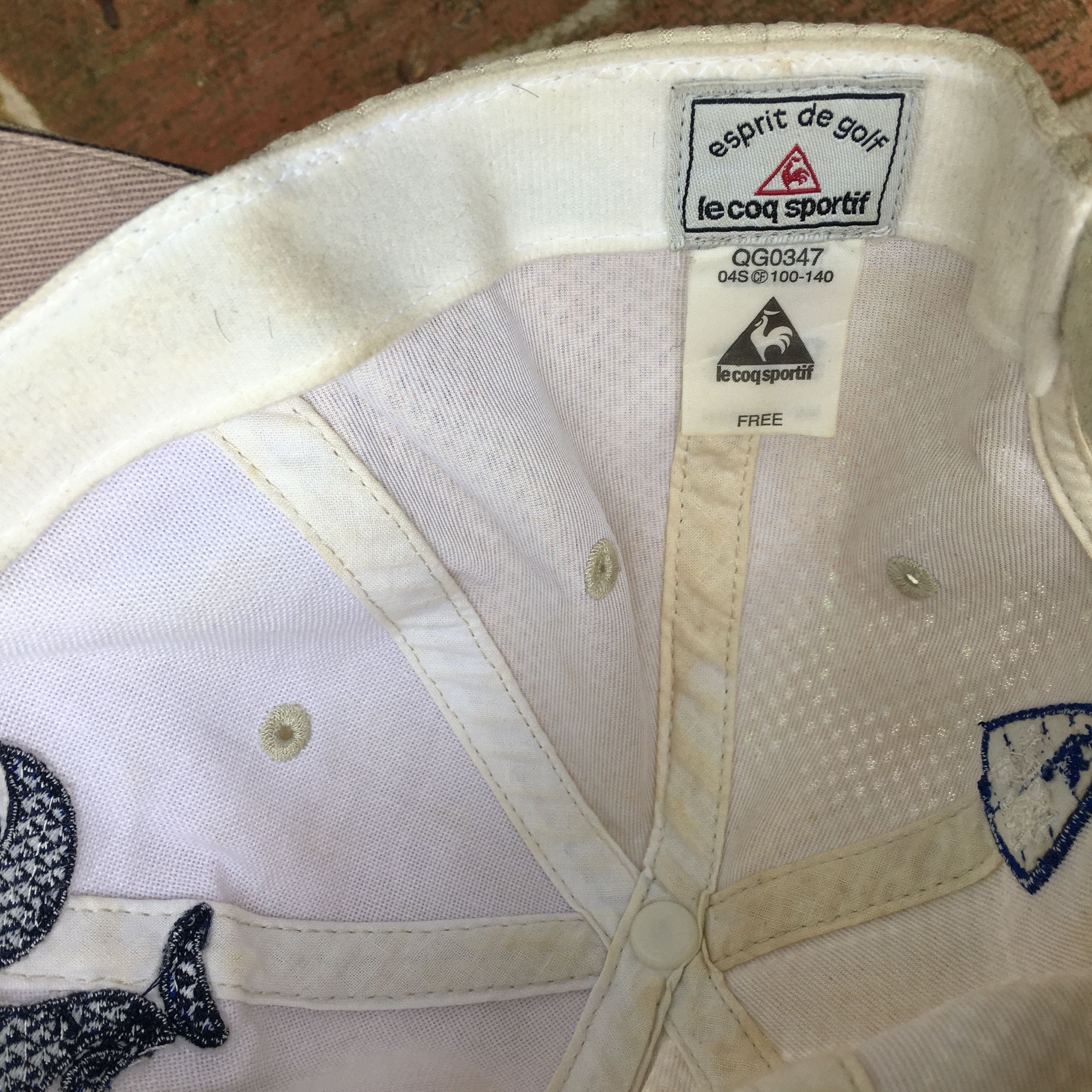 Le Coq Sportif × Vintage Le Coq Sportif Hat Size ONE SIZE - 8 Thumbnail