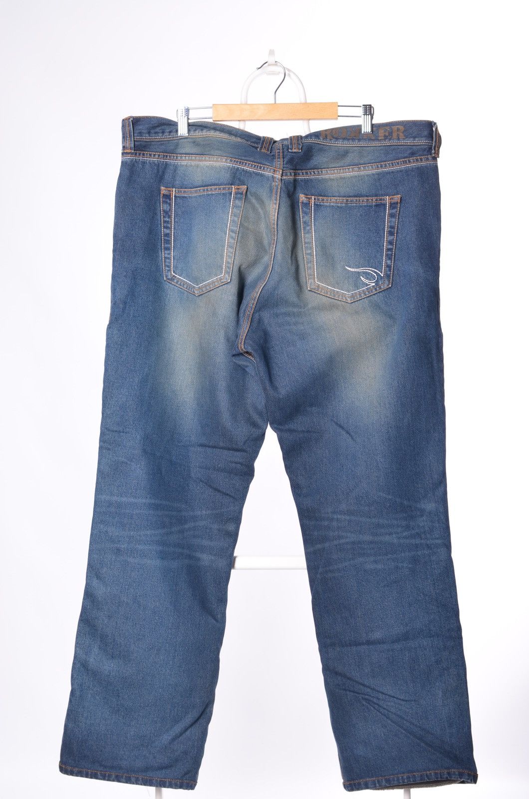 THE ROKKER COMPANY Rokker Company Denim Motorcycle Jeans Size US 42 / EU 58 - 2 Thumbnail