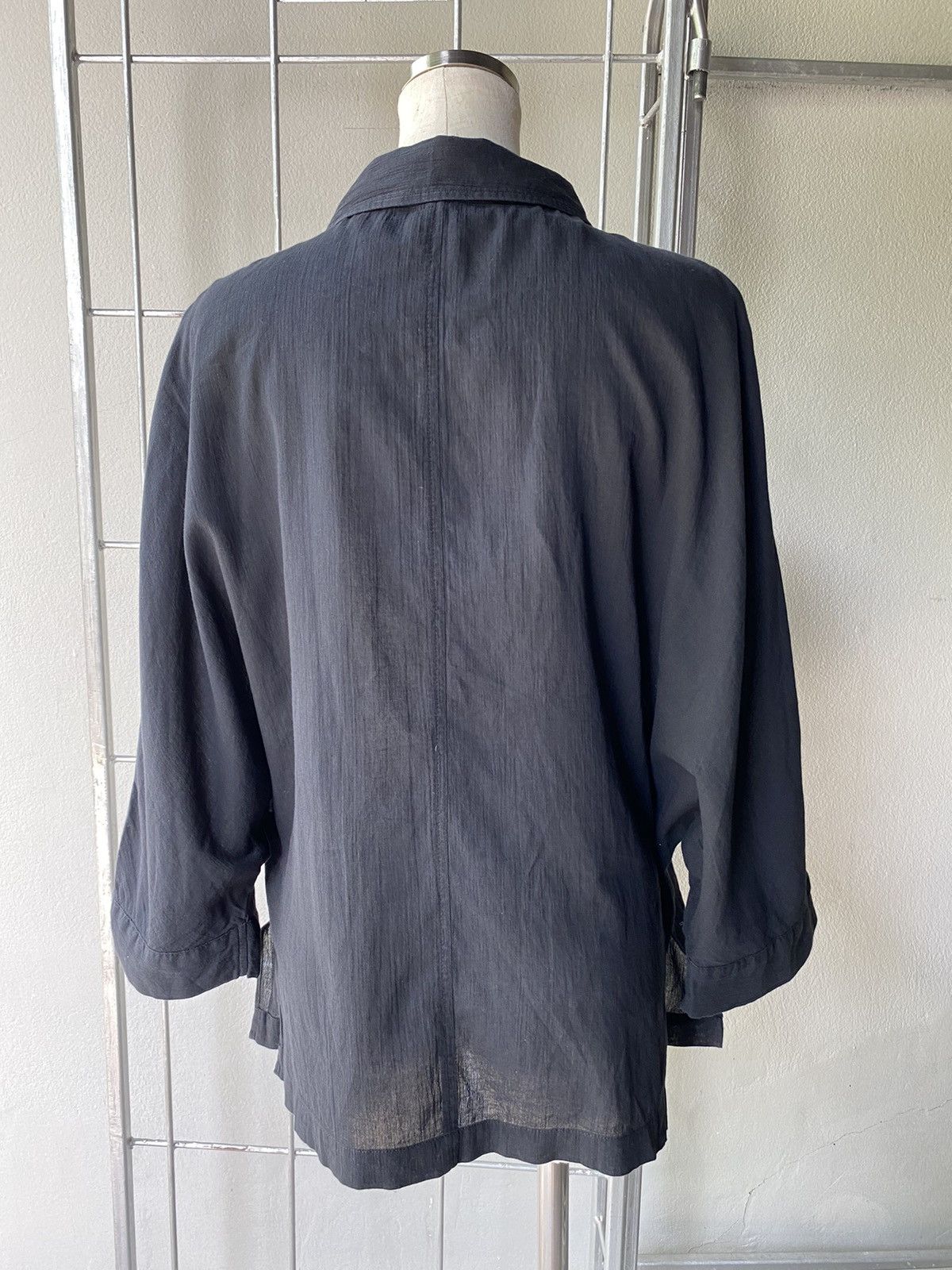 10 Corso Como × Damir Doma 10 Corso Como X Damir Doma Black Button-Up Shirt Size S / US 4 / IT 40 - 9 Thumbnail