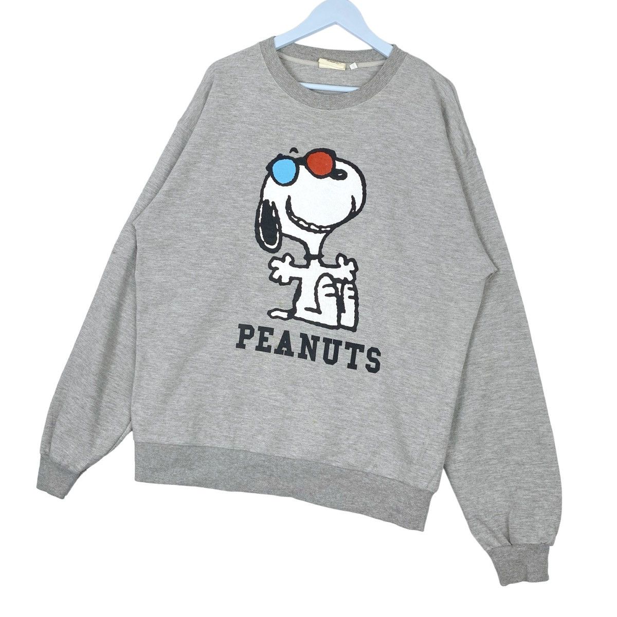 Peanuts Peanuts Big Logo Sweatshirt Crewneck Pullover Jumper Size US XL / EU 56 / 4 - 3 Thumbnail