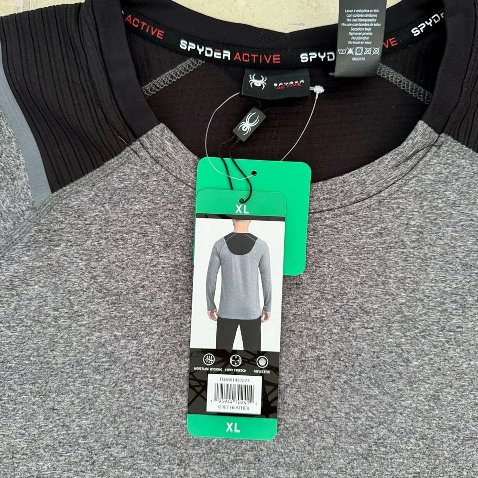Spyder NWT! Spyder Sweat Shirt, long sleeve, Size XL Size US XL / EU 56 / 4 - 2 Thumbnail