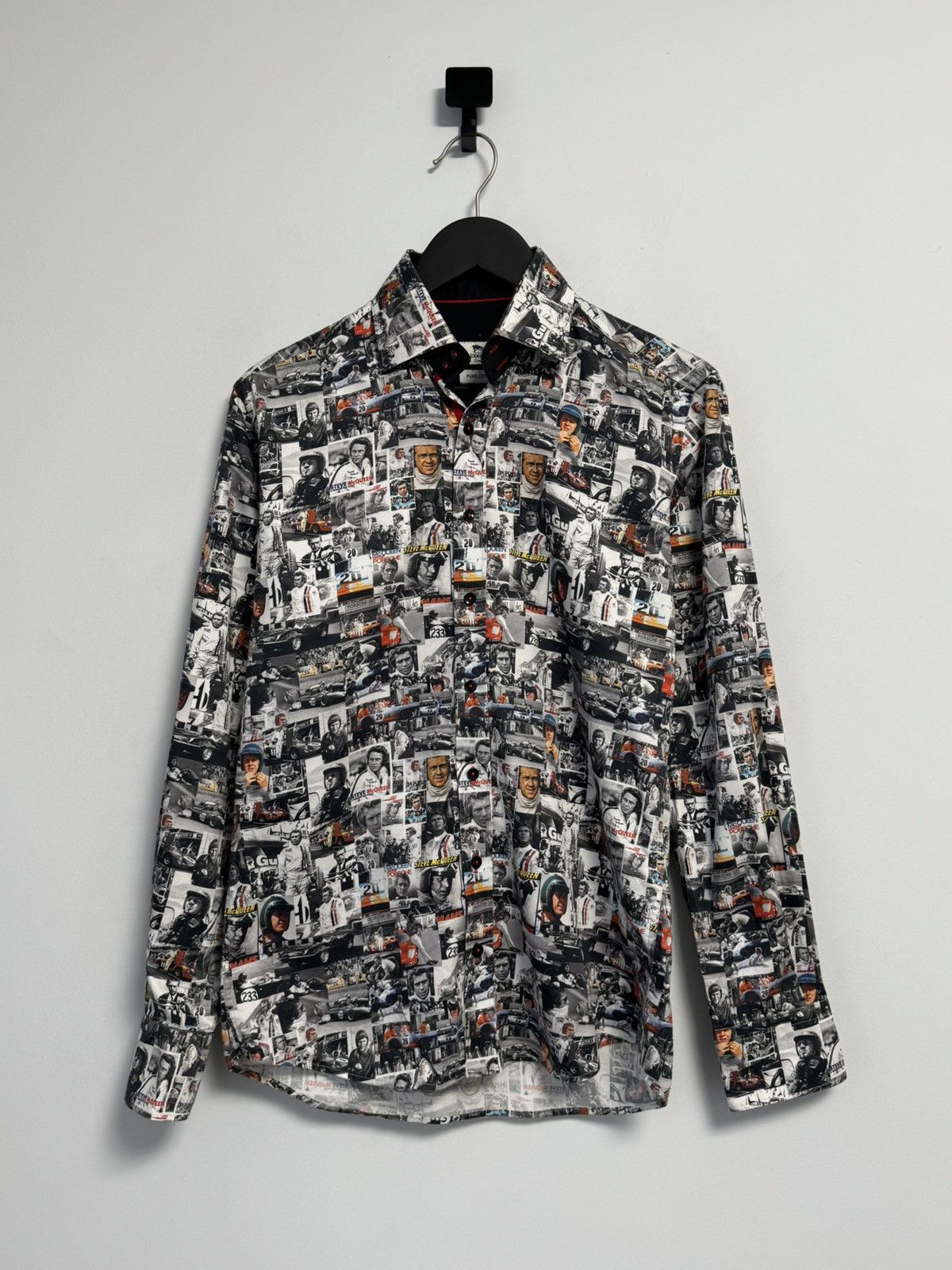 Other Claudio Lugli Couture James Dean Mens All Over Print Shirt Size US S / EU 44-46 / 1 - 1 Thumbnail