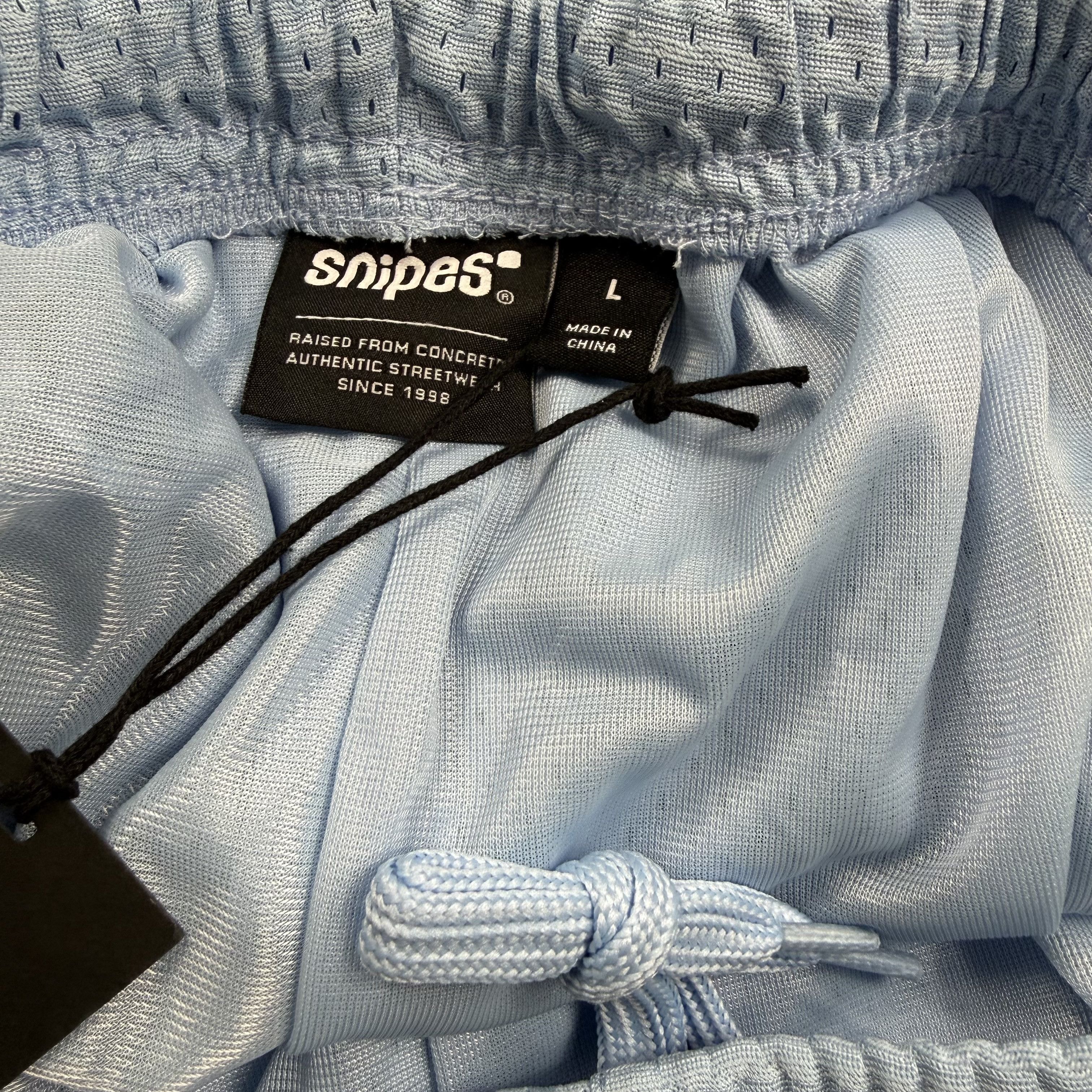 Snipes Snipes Mens Light Blue Mesh Basketball Shorts Size L Size US 36 / EU 52 - 7 Thumbnail