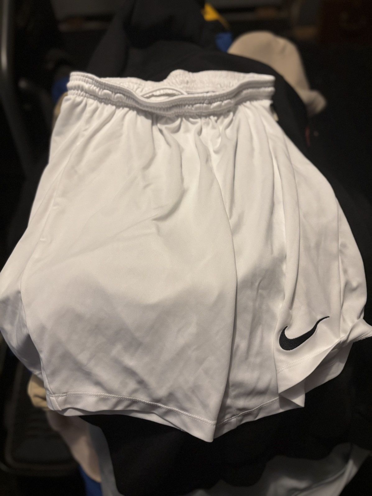 Nike White Nike Shorts Size US 31 - 1 Thumbnail