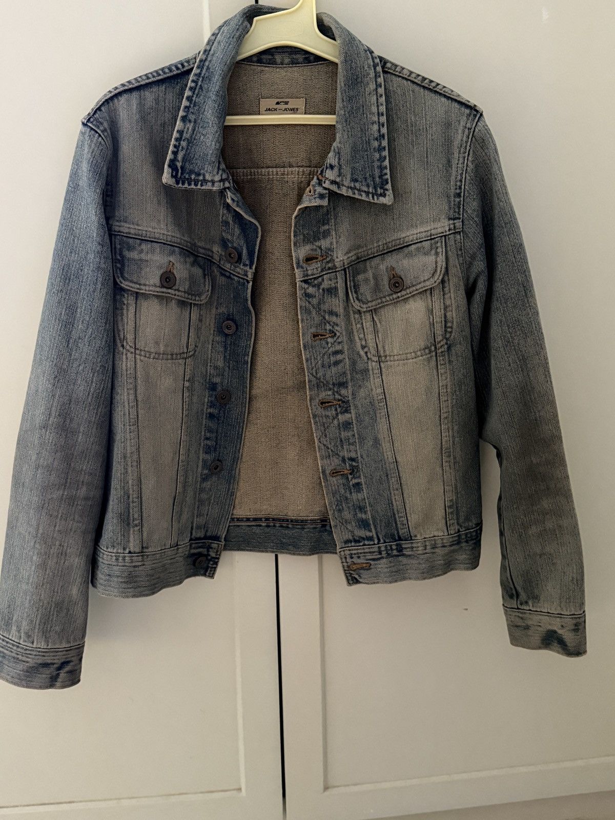 Jack & Jones Rare Vintage 90’s Selvedge inspired Premium Denim jacket Size US XS / EU 42 / 0 - 1 Thumbnail
