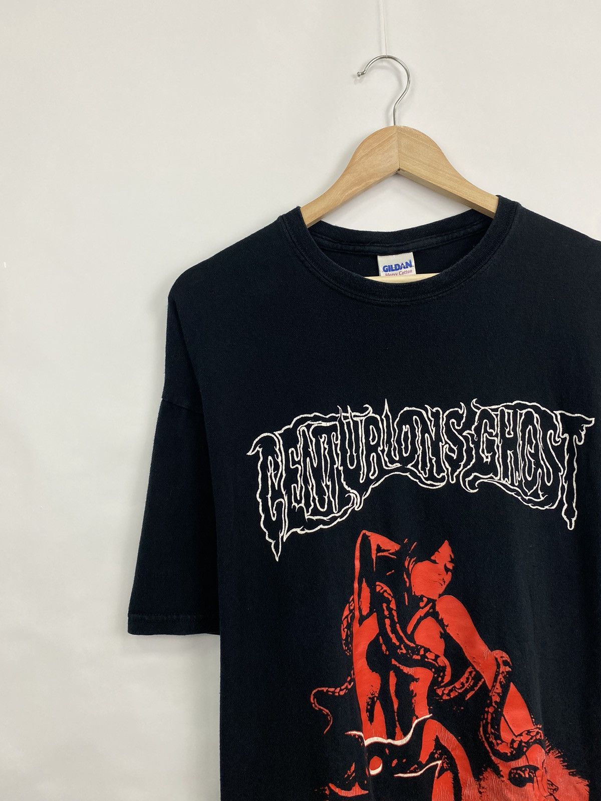 Band Tees Vintage Y2K Centurions Ghost Band Printed T-Shirt Rare Retro Size US XL / EU 56 / 4 - 3 Thumbnail