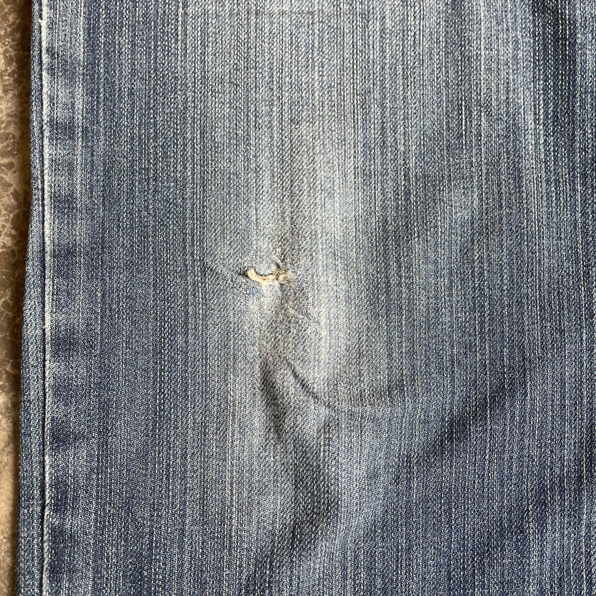 Edwin 🔥Vintage Edwin 403 Stoned Washed Ripped Distress Soft Jeans Size US 29 - 10 Thumbnail
