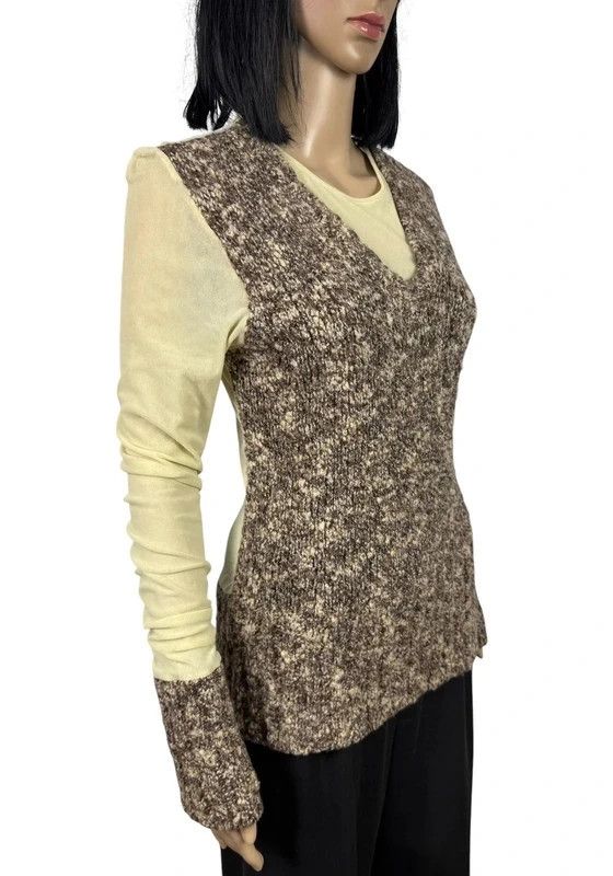Other Wood Italy Blouse Twed Wool Trim size 46 Size L / US 10 / IT 46 - 3 Thumbnail