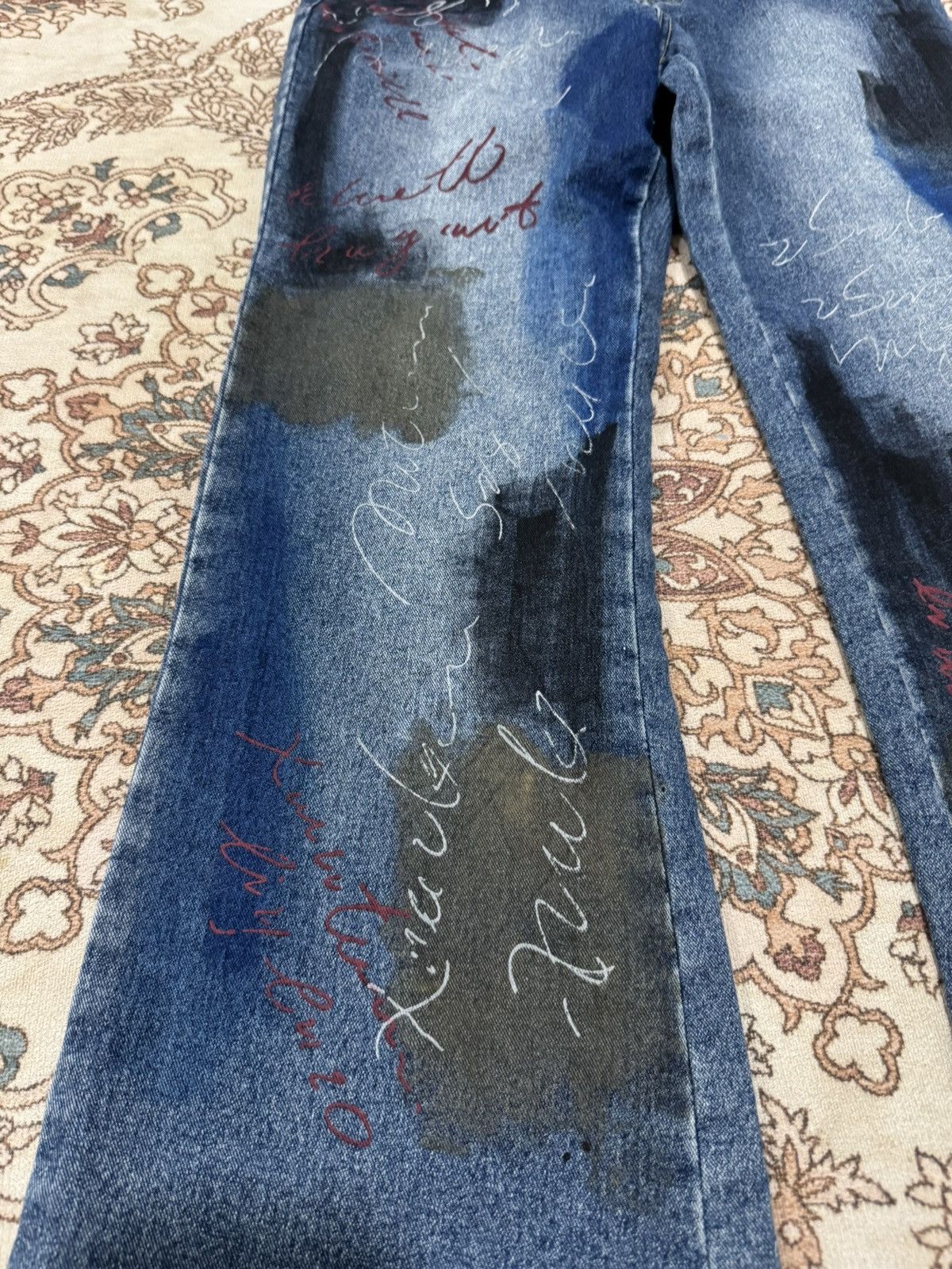 Japanese Brand × Vintage Vintage HJ jeans Bootcut Art Jeans Size US 28 / EU 44 - 4 Thumbnail