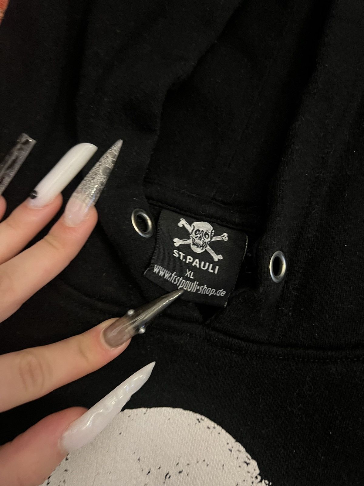 Vintage St. Pauli hoodie💝 Size L / US 10 / IT 46 - 3 Thumbnail