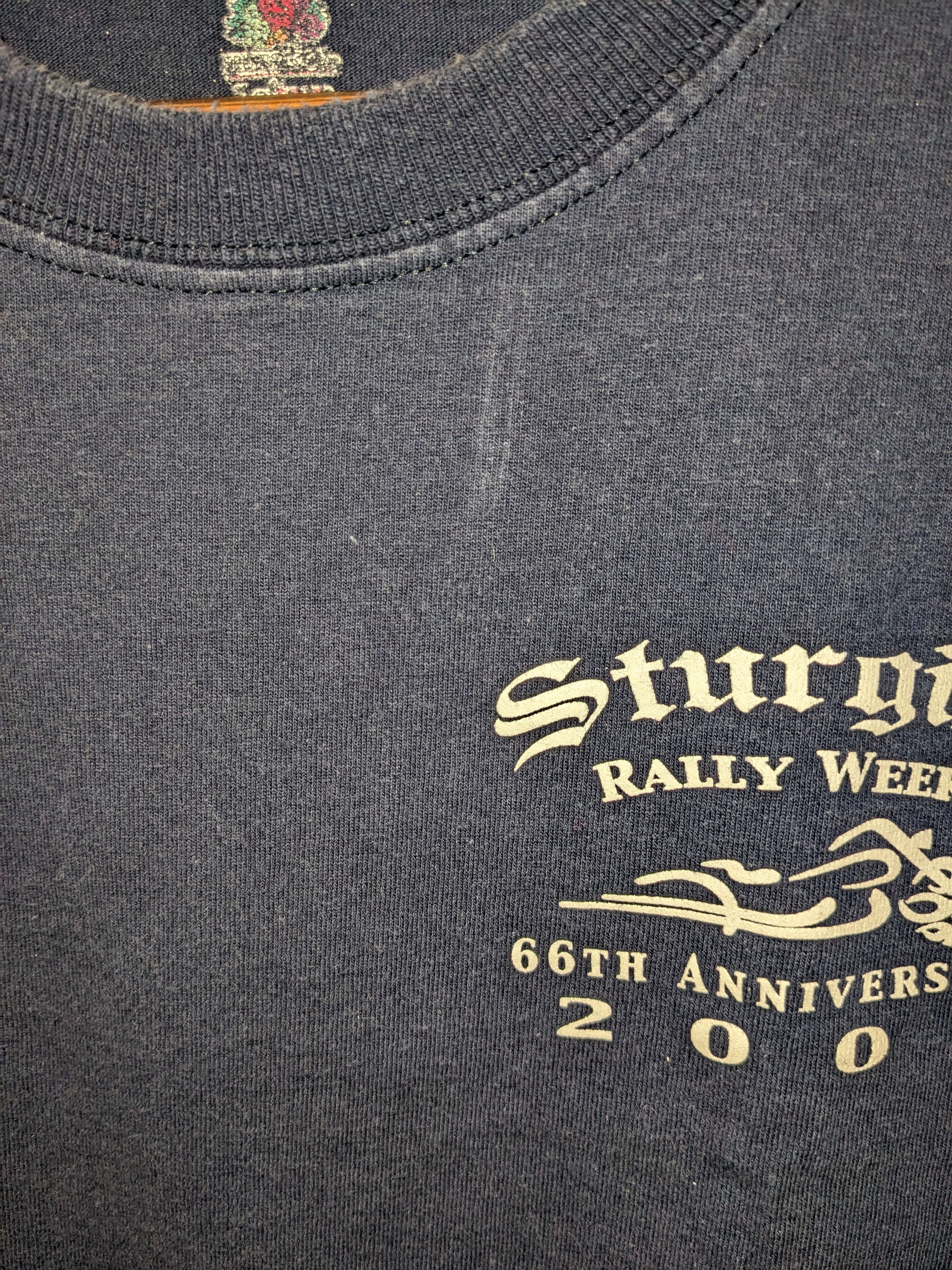 Harley Davidson × Vintage Vintage 2006 Sturgis Black Hills Harley Davidson T-Shirt Size US M / EU 48-50 / 2 - 6 Thumbnail