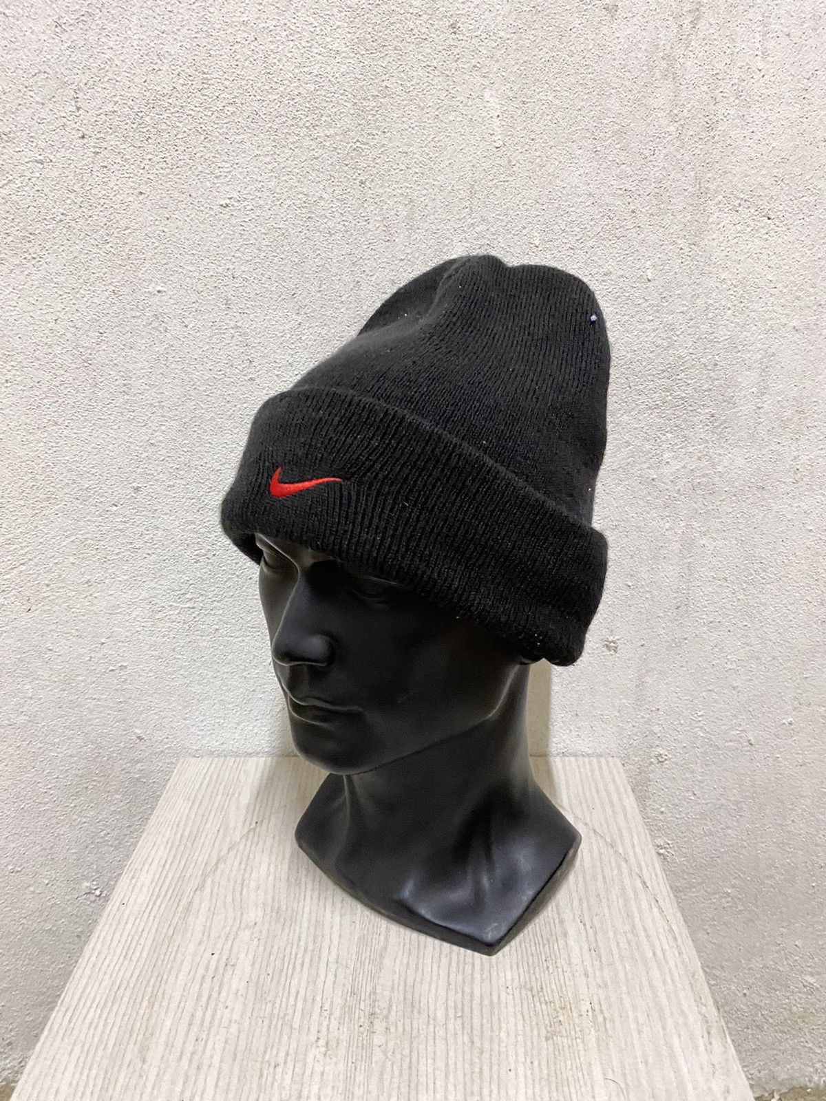 Nike × Vintage Vintage Nike Small Logo Beanie Hat Size ONE SIZE - 3 Thumbnail