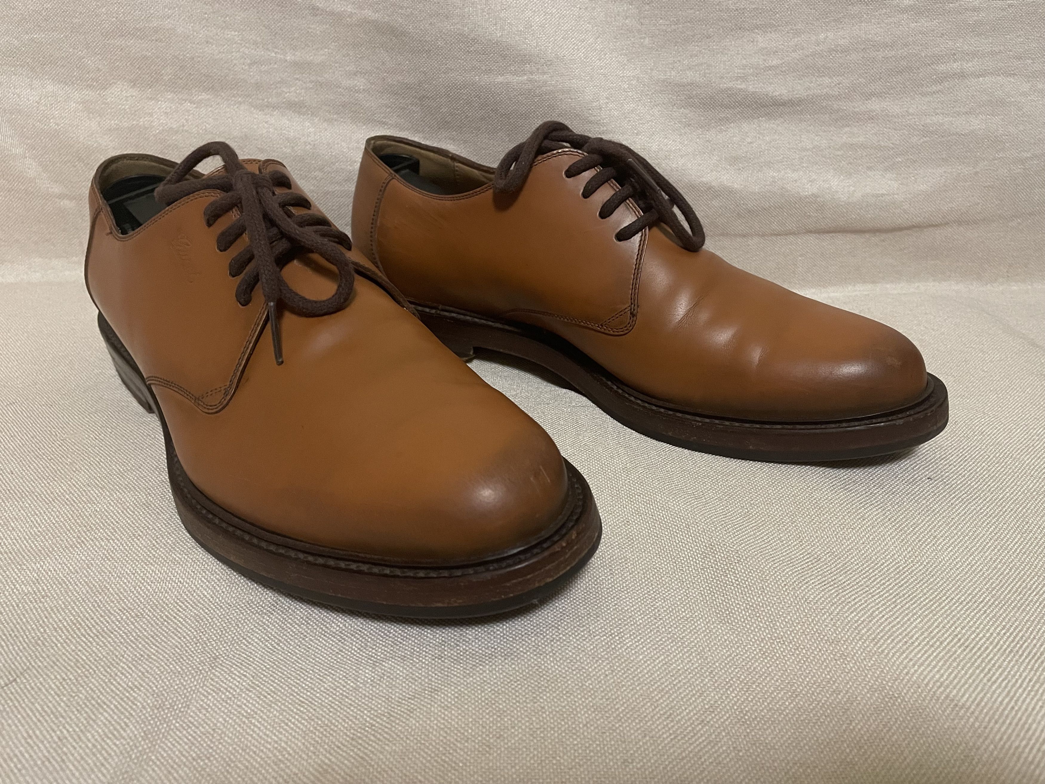 Gucci GUCCI casual formal brown leather shoes Size US 7 / EU 40 - 2 Thumbnail
