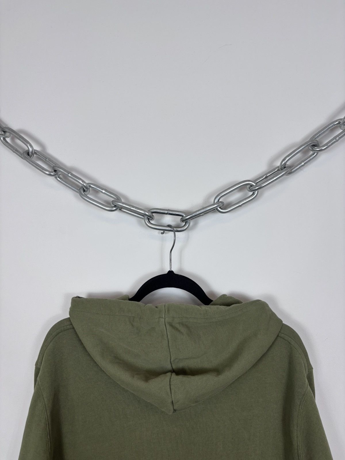 Etudes Etudes Studio Klein Big Embroidered Logo Olive Green Hoodie Size US M / EU 48-50 / 2 - 19 Thumbnail