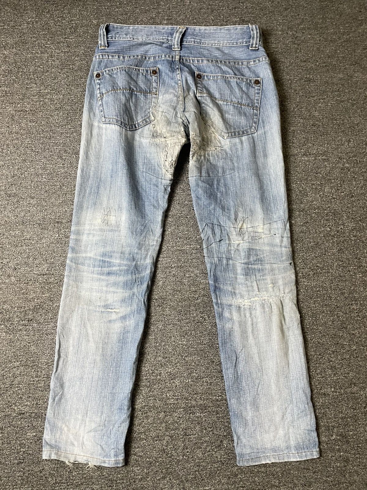 Uniqlo × Vintage UNIQLO Brand Boyfriend Tapered Jeans (117) Size US 32 / EU 48 - 12 Thumbnail