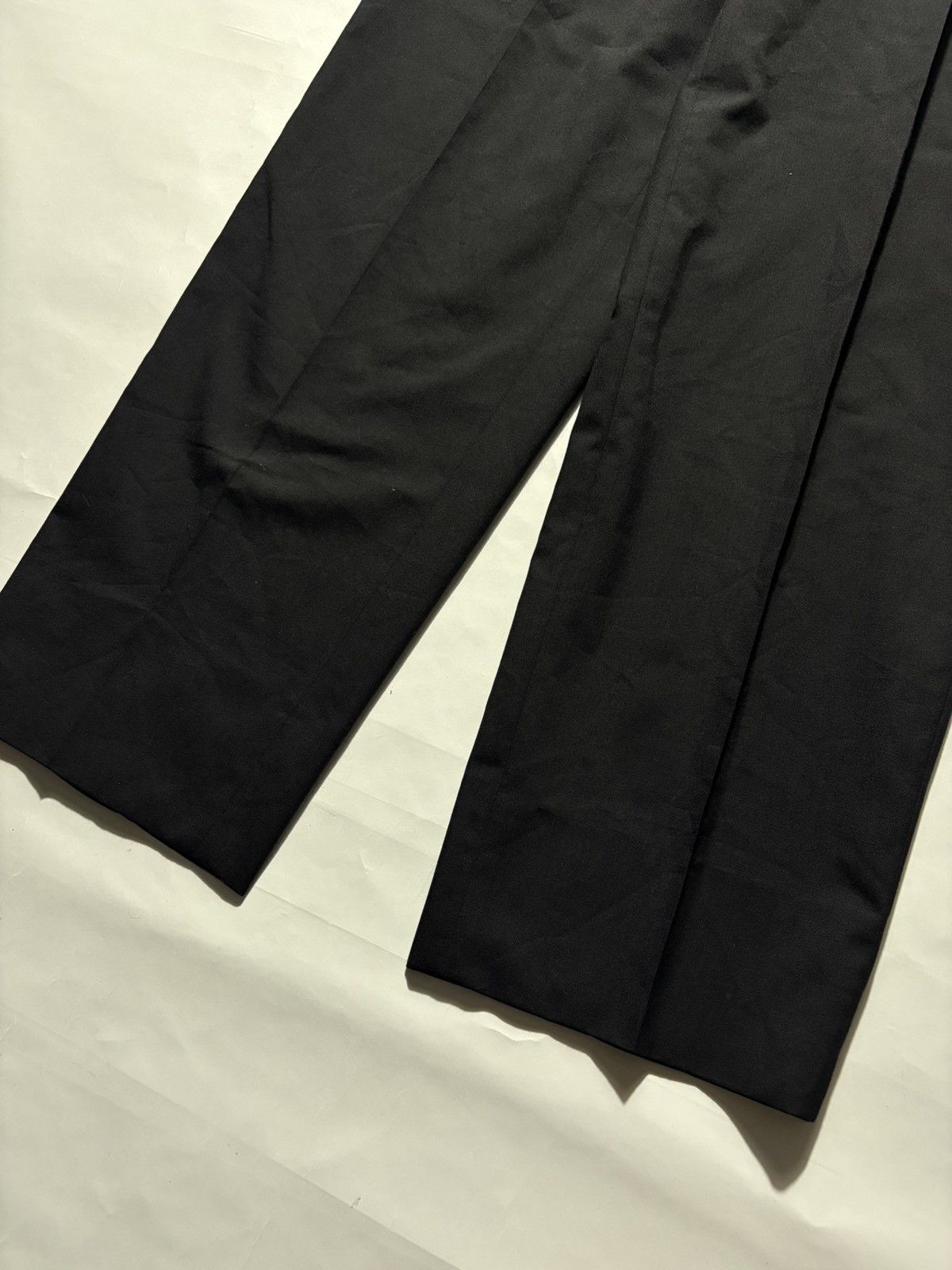 Comme des Garcons Homme Deux 90’s COMME DES GARCONS HOMME DEUX WOOL BLACK PANTS Size US 30 / EU 46 - 5 Thumbnail