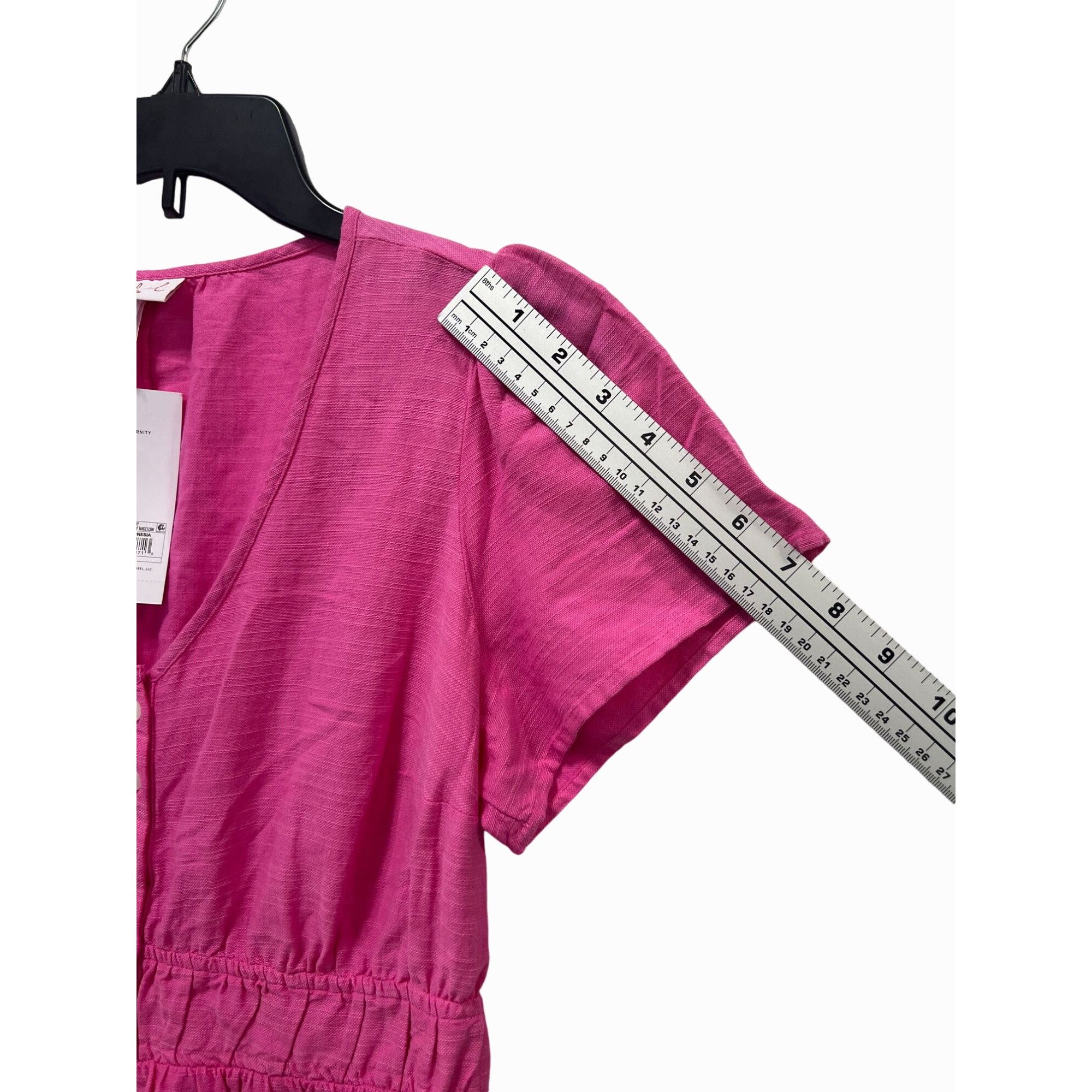 Other Isabel Maternity - Short Sleeve Woven Mini Maternity Dress - Size S / US 4 / IT 40 - 8 Thumbnail