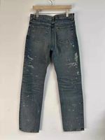 Helmut Lang Helmut Lang Helmut Lang Splash blue jeans-2506 Size US 33 - 4 Thumbnail