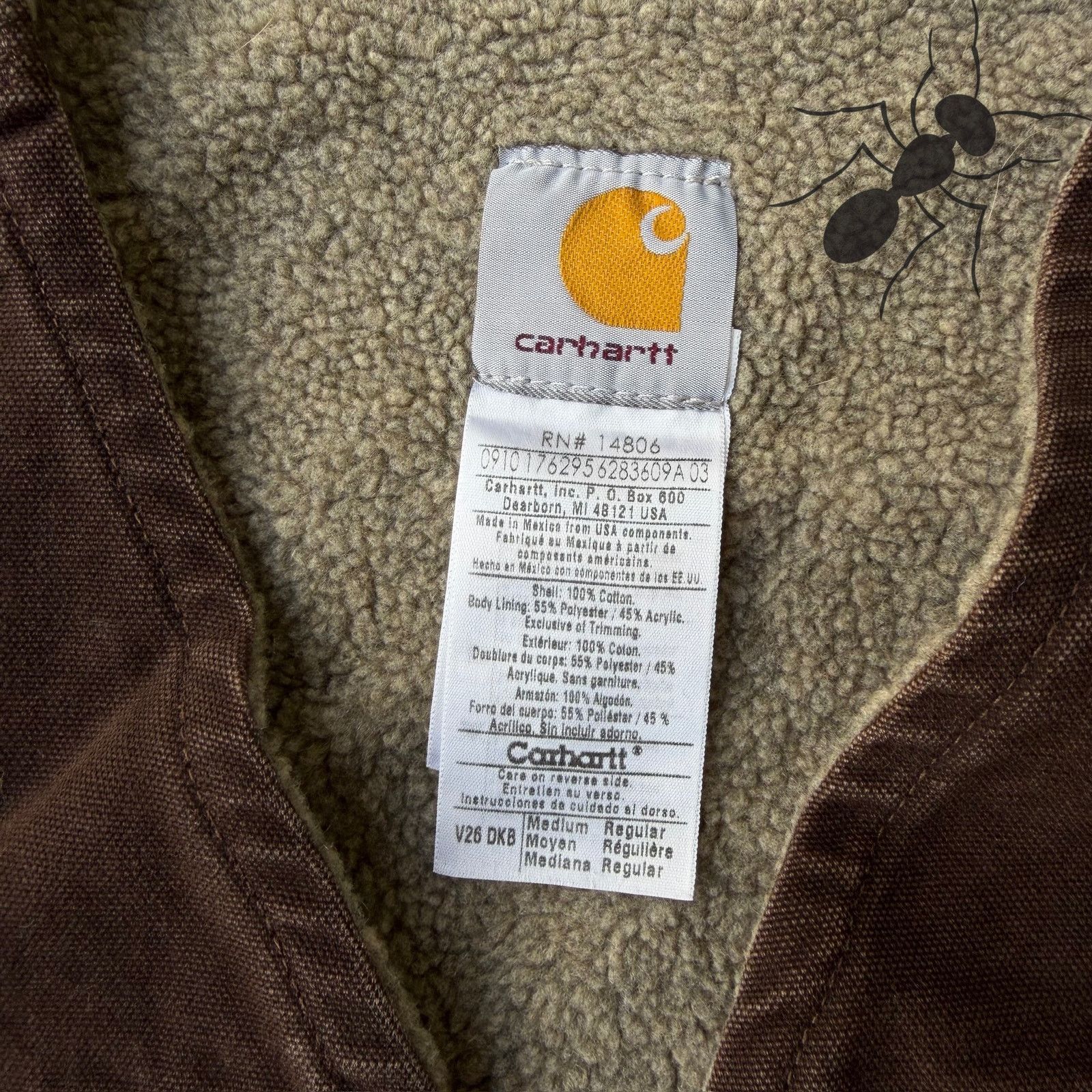 Carhartt × Vintage Carhartt V26 DKB brown work wear vest Size US M / EU 48-50 / 2 - 2 Thumbnail