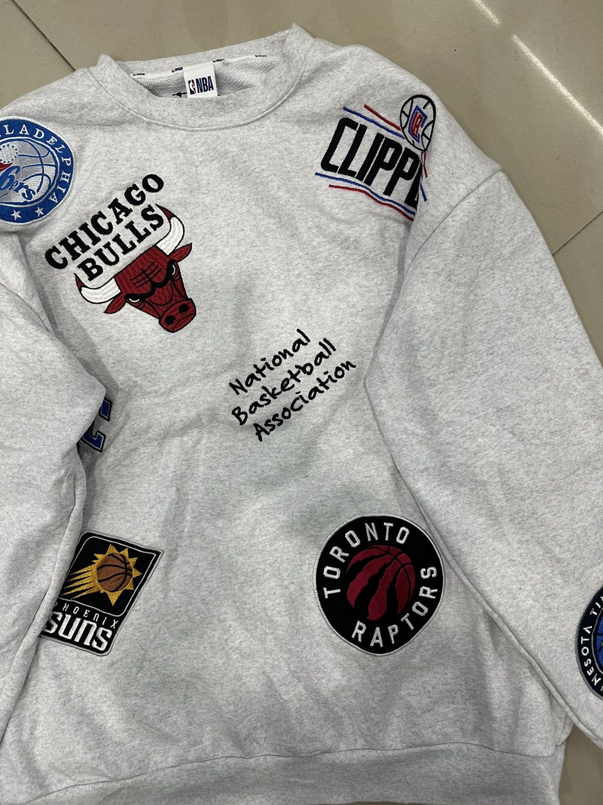 NBA Rare And Beautiful NBA All Star Team Embroidery Sweatshirt Size US L / EU 52-54 / 3 - 4 Thumbnail