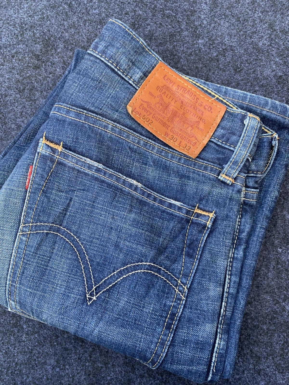 Levi's Vintage Levi's 502 straight cut. (26) Size US 30 / EU 46 - 10 Thumbnail