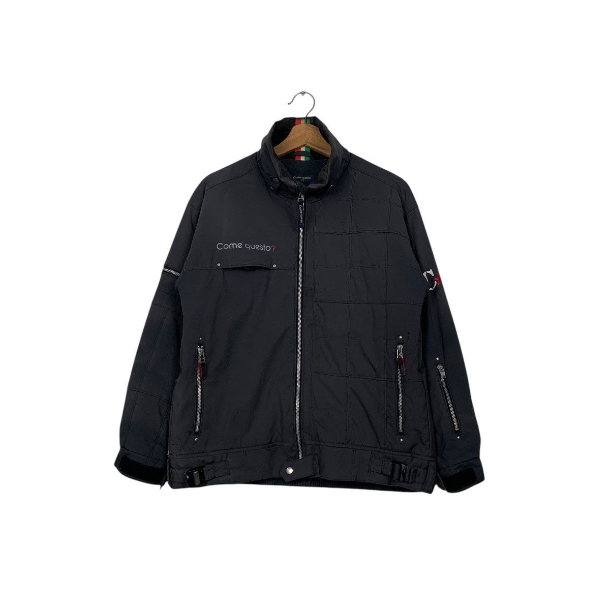 Other COME QUESTO? C9 Polyester Jacket #2467-C111 Size US XS / EU 42 / 0 - 1 Thumbnail