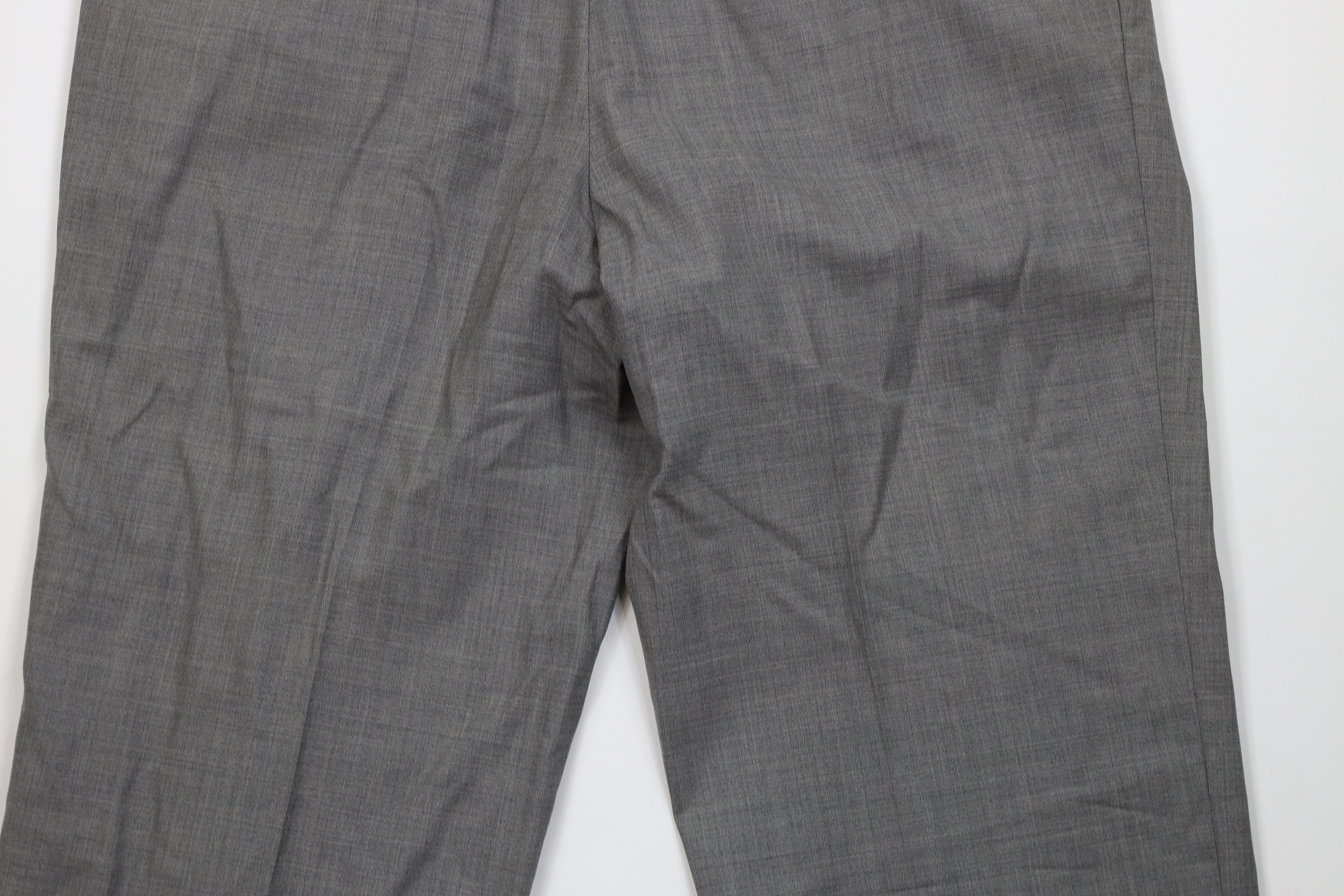 Ralph Lauren Vintage Ralph Lauren Wool Wide Leg Chino Pants Heather Gray Size US 34 / EU 50 - 11 Thumbnail