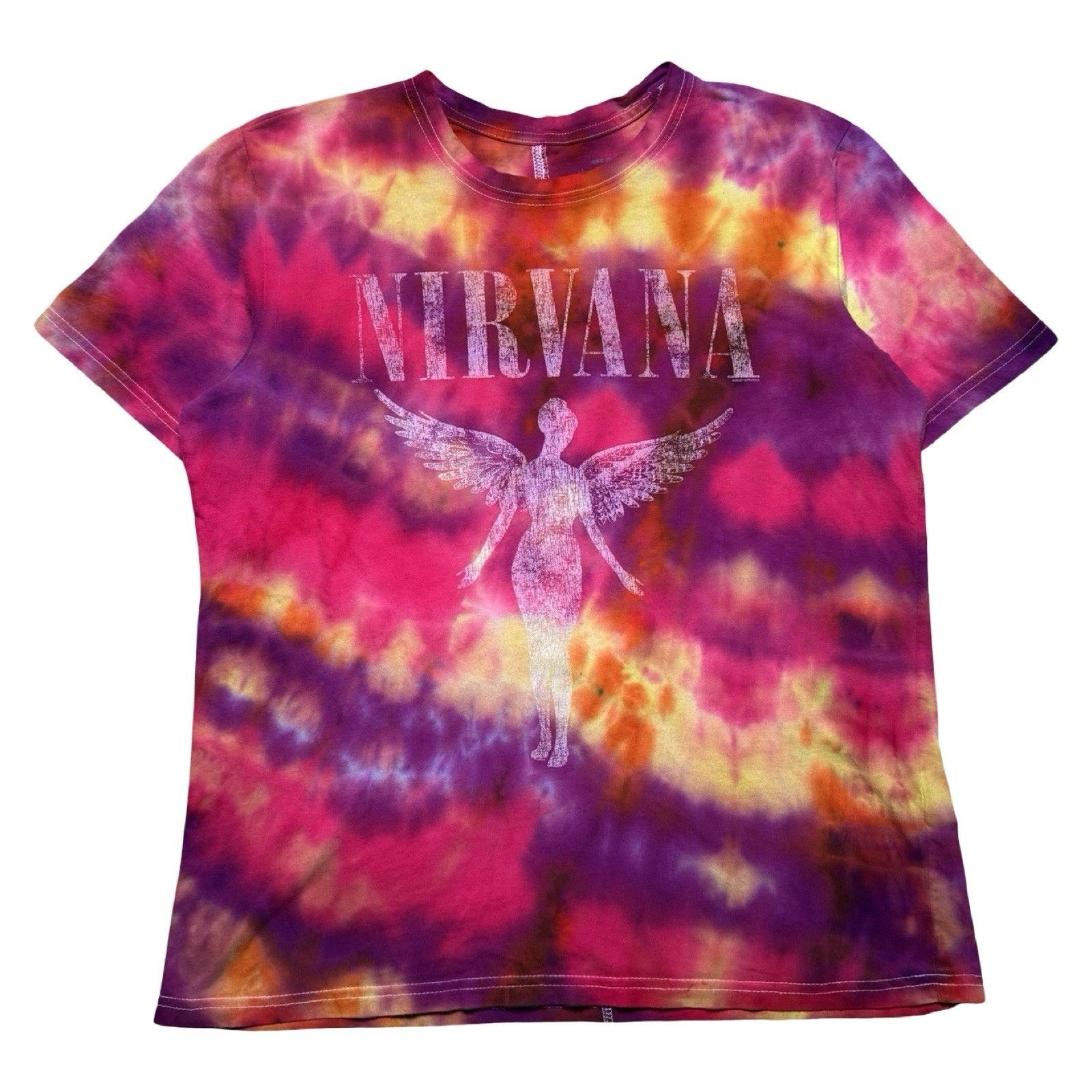 Abercrombie & Fitch Vintage Y2K Abercrombie & Fitch Nirvana Utero Dye T Shirt S Size S / US 4 / IT 40 - 1 Thumbnail