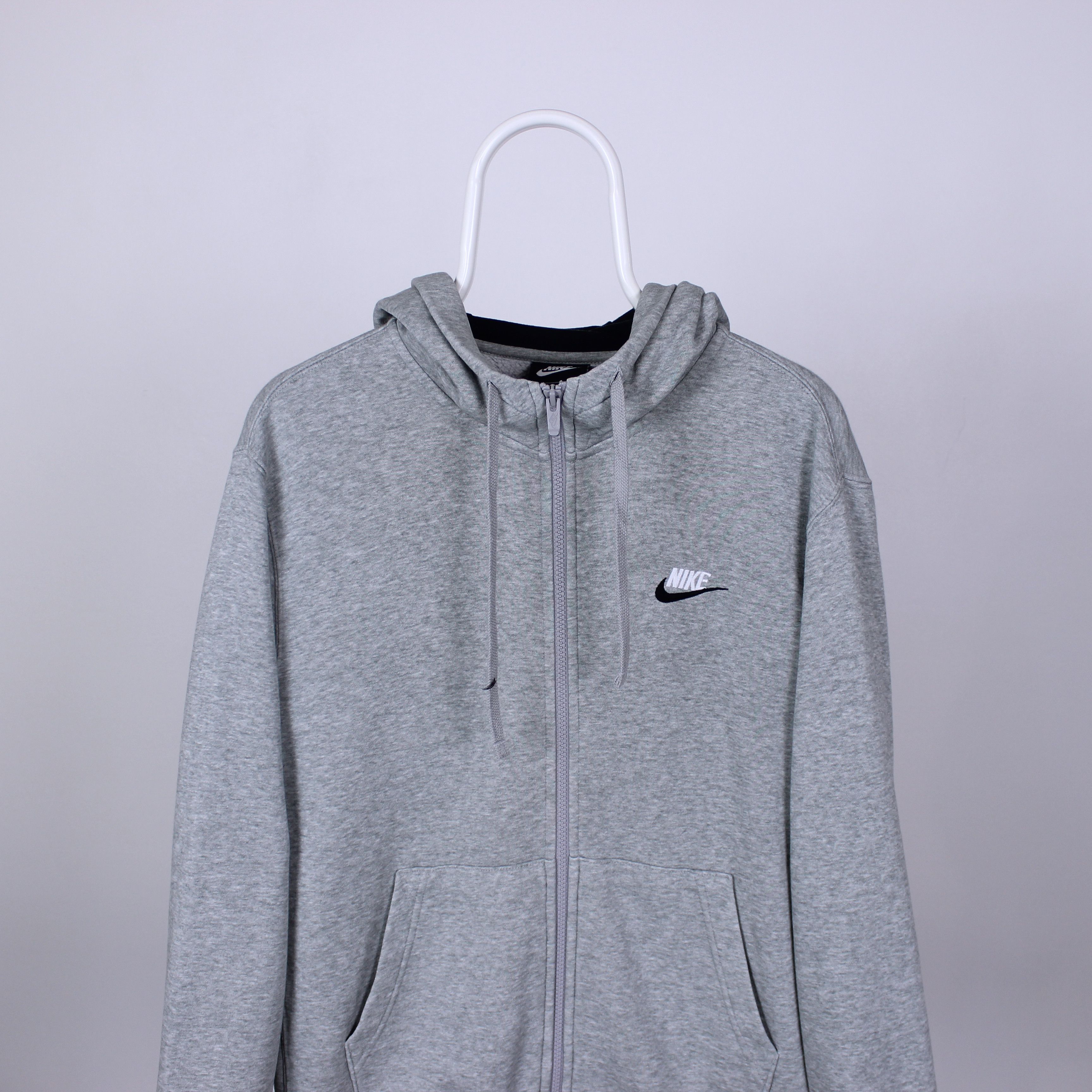 Nike Nike hoodie men gray full zip M Size US M / EU 48-50 / 2 - 3 Thumbnail