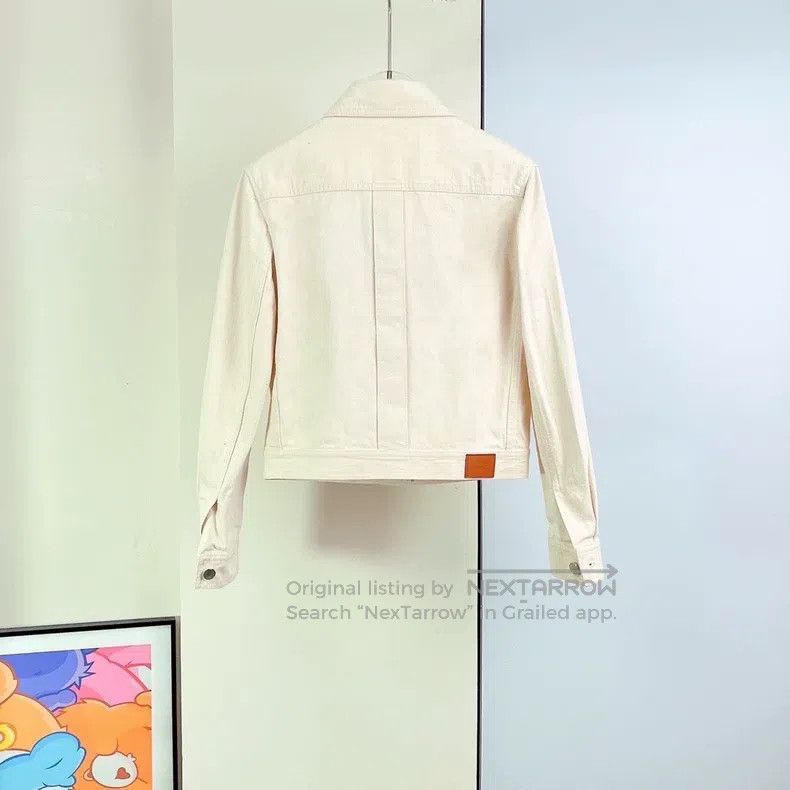 Hermes Hermes Beige Denim Jacket Size XS / US 0-2 / IT 36-38 - 2 Thumbnail