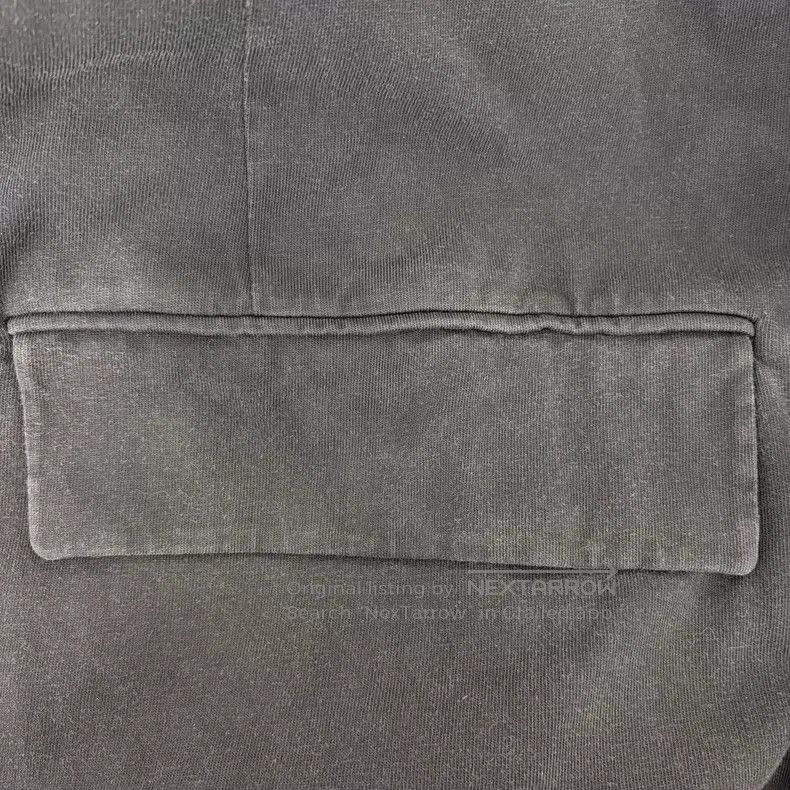 Balenciaga Balenciaga Washed Black Cotton Long Overcoat Size US XS / EU 42 / 0 - 7 Thumbnail