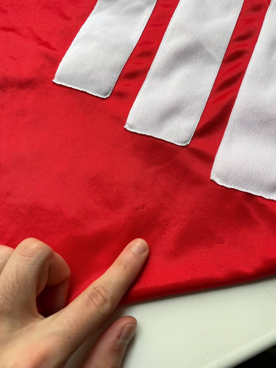 Adidas Vintage Adidas Liverpool 1992 1993 Home Shirt Soccer Jersey Size US S / EU 44-46 / 1 - 23 Thumbnail