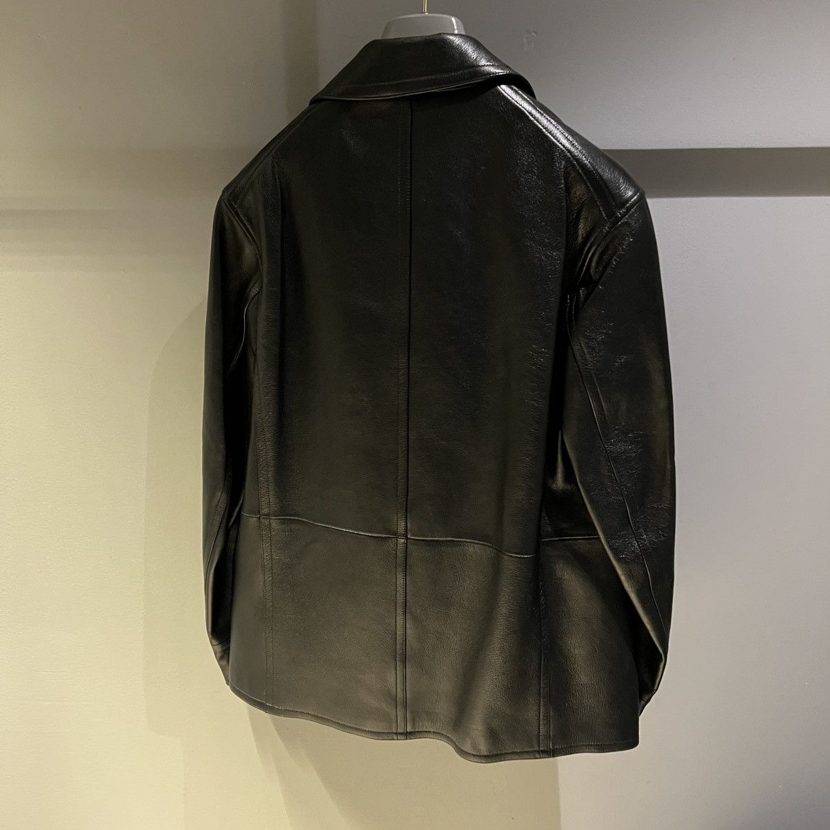 Tom Ford Tom Ford Leather Peacoat Size US L / EU 52-54 / 3 - 4 Thumbnail