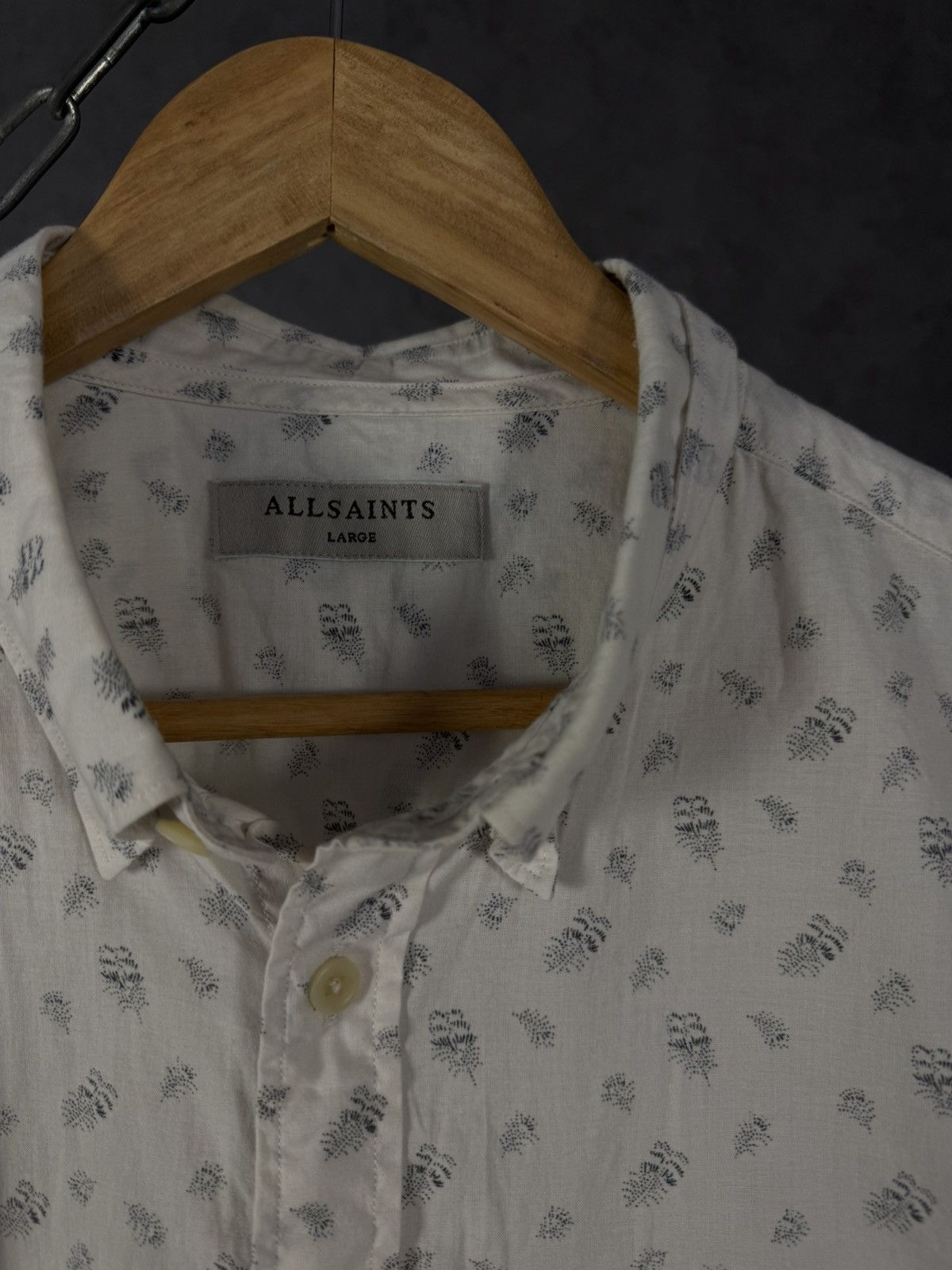 Allsaints Allsaints art designer shirt Size US L / EU 52-54 / 3 - 3 Thumbnail