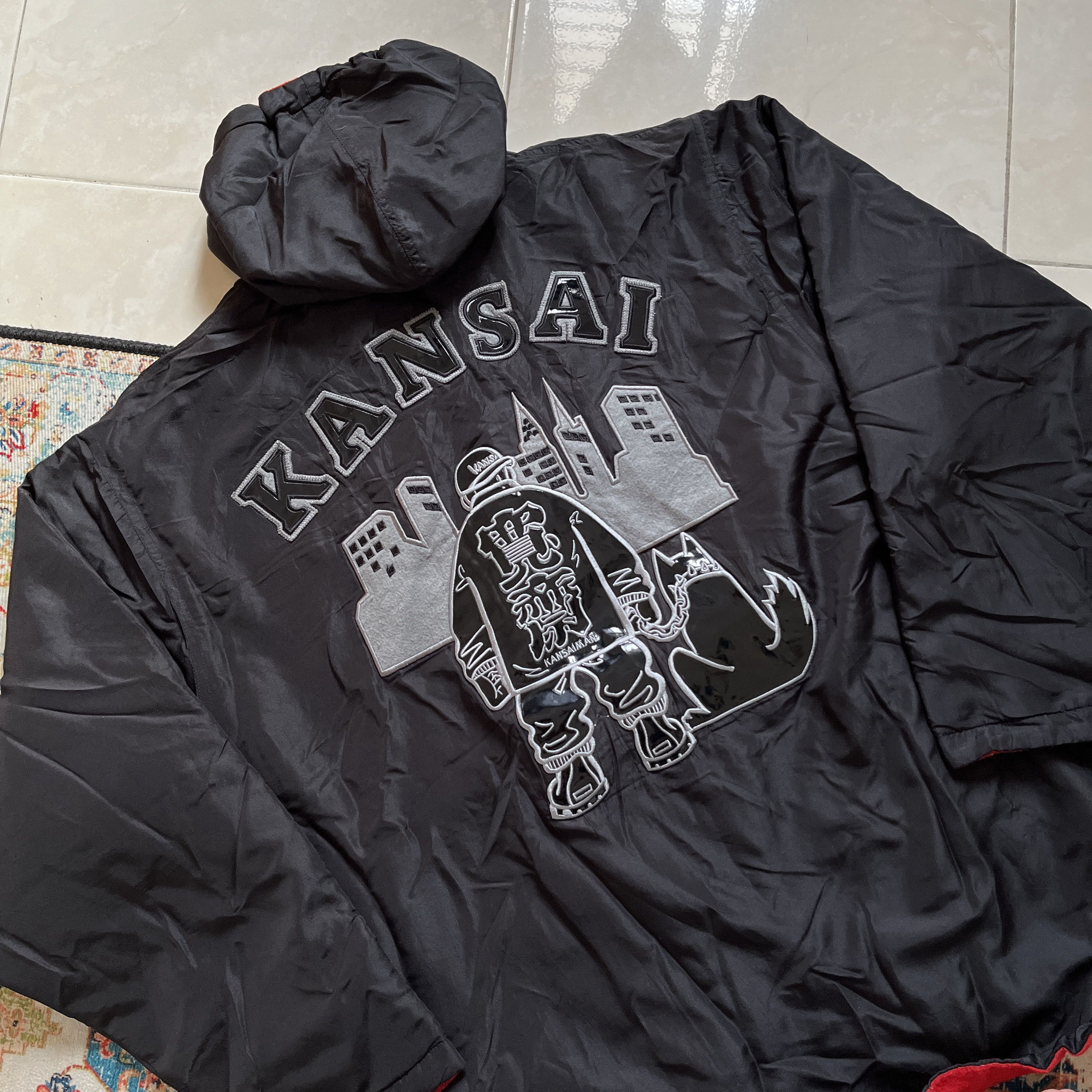 Kansai Yamamoto Vintage Kansai Yamamoto subculture japan reversible jacket Size US XL / EU 56 / 4 - 4 Thumbnail