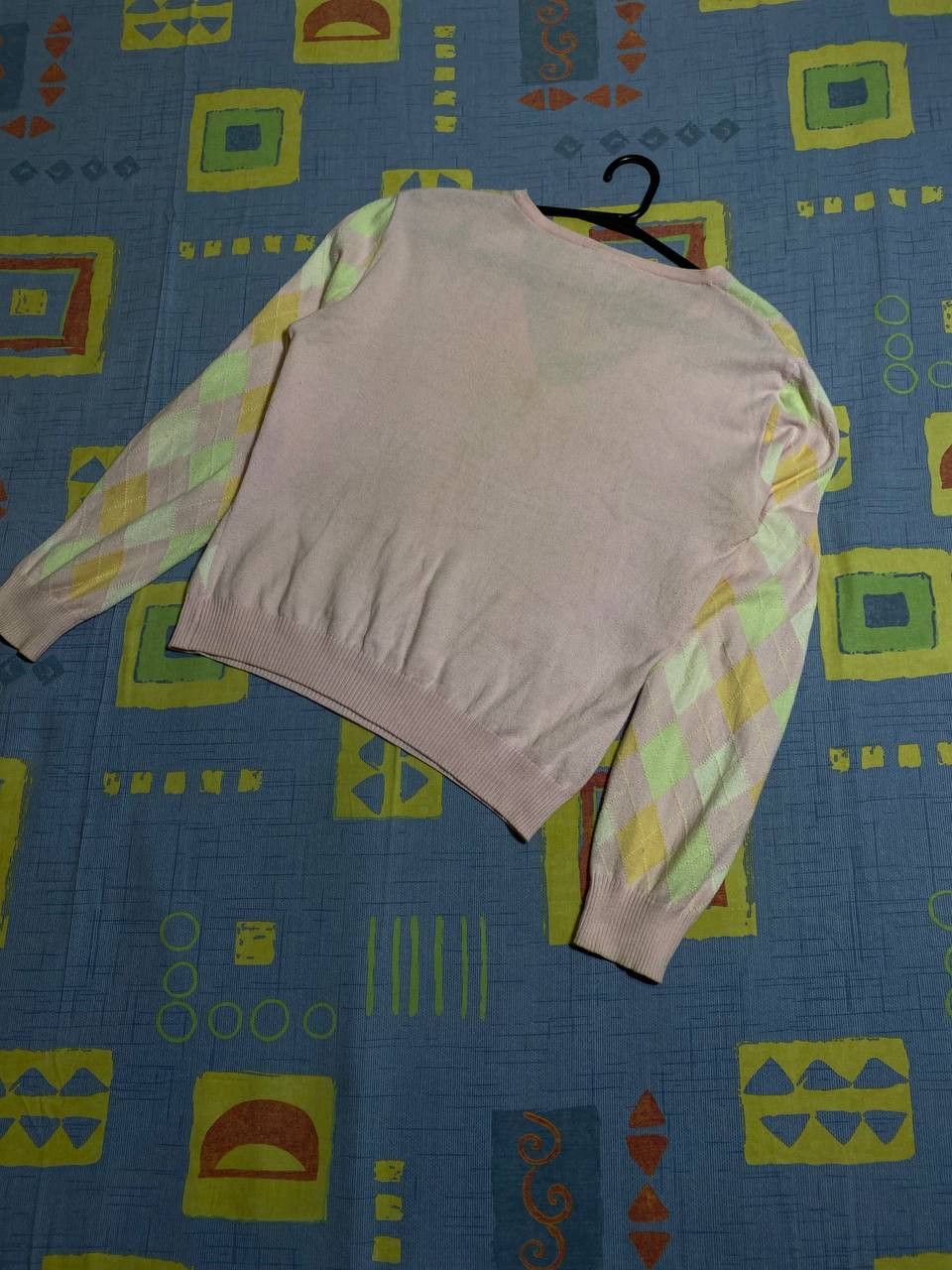 Lacoste Rare Vintage Lacoste Chemise Crewneck Knit Sweater Pink Size US S / EU 44-46 / 1 - 15 Thumbnail