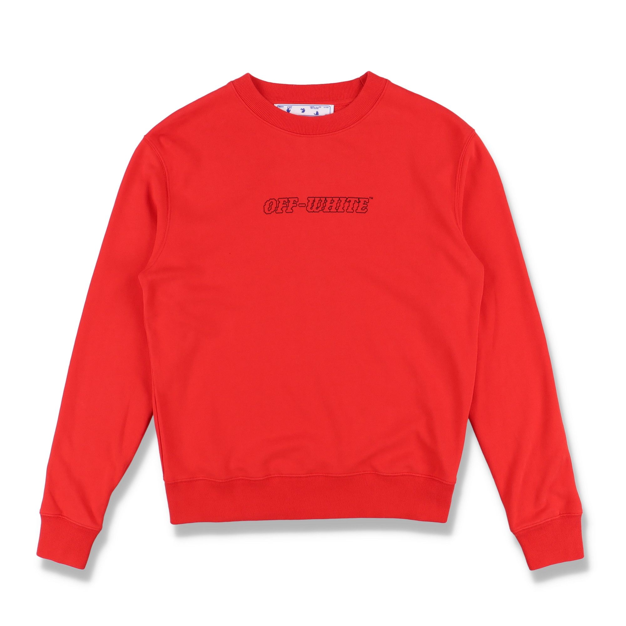 Off-White Red Pascal Hand Gun Logo Sweatshirt Size US M / EU 48-50 / 2 - 6 Thumbnail