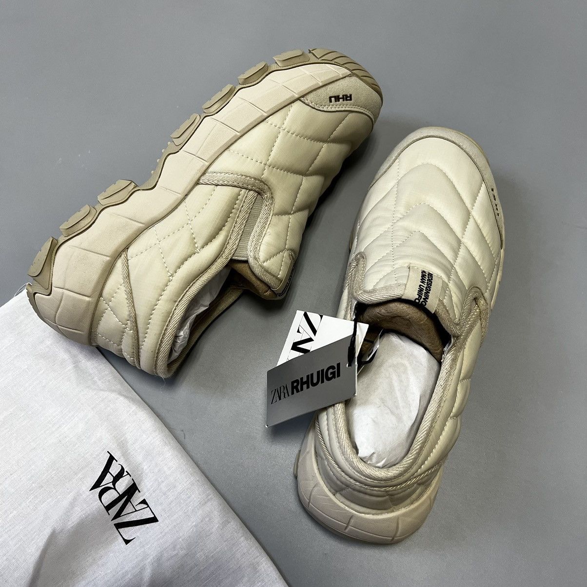 Rhude × Zara RHUDE x Zara Rhuigi NEW shoes sneakers Size US 7 / EU 40 - 4 Thumbnail