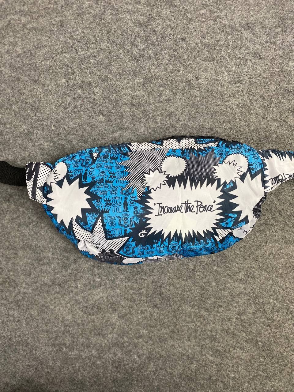 Stussy stussy all over print pouch bag nice design Size ONE SIZE - 6 Thumbnail