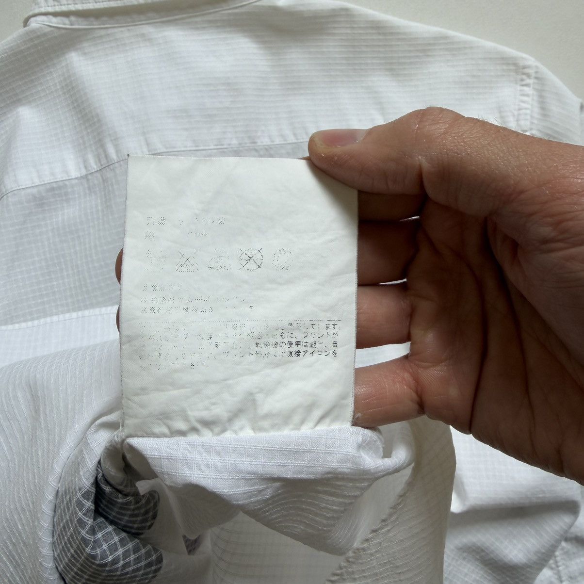 Comme des Garcons ‘Mod Target Print’ White Cotton Shirt Size US M / EU 48-50 / 2 - 13 Thumbnail