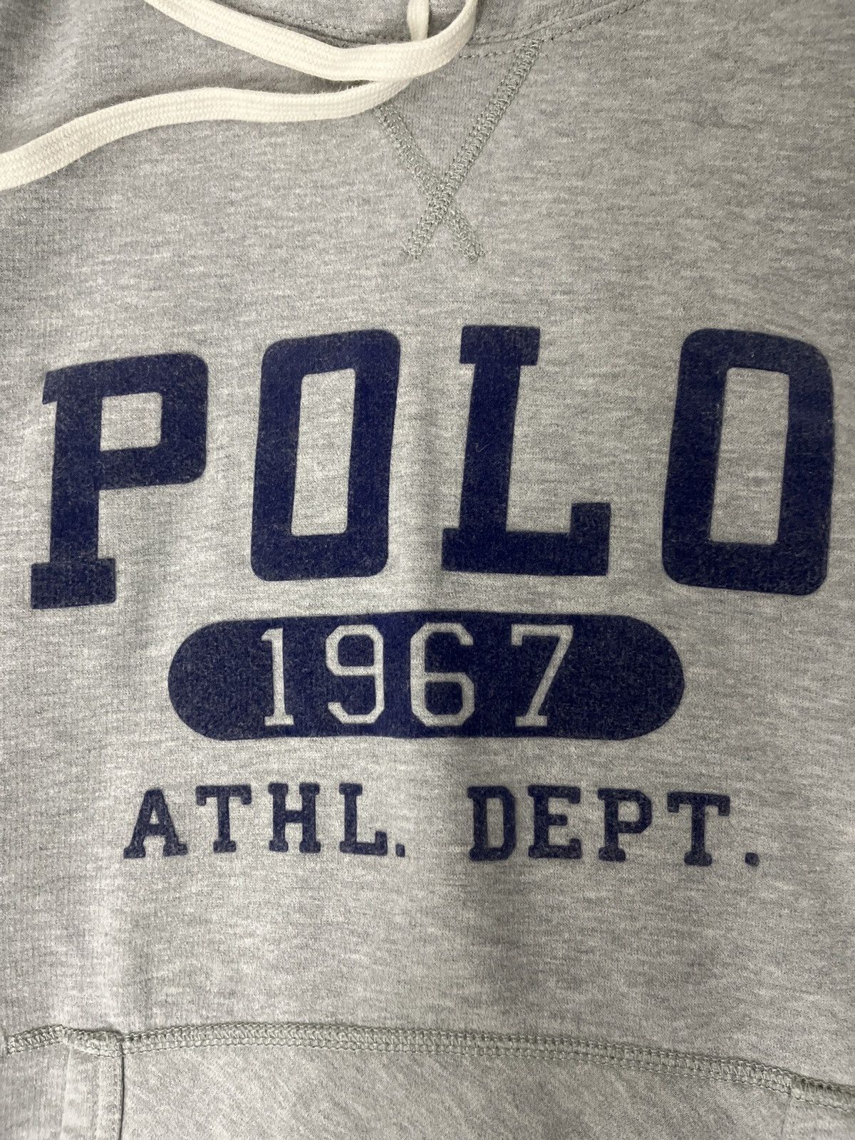 Vintage Polo Ralph Lauren 1967, grey hoodie Size US S / EU 44-46 / 1 - 4 Thumbnail