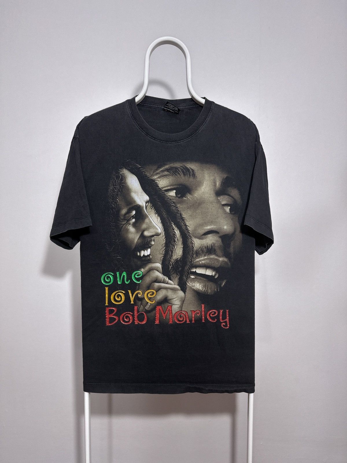 Band Tees Vintage Bob Marley One Love Legend Rock Chang Tshirt Size US XL / EU 56 / 4 - 1 Thumbnail