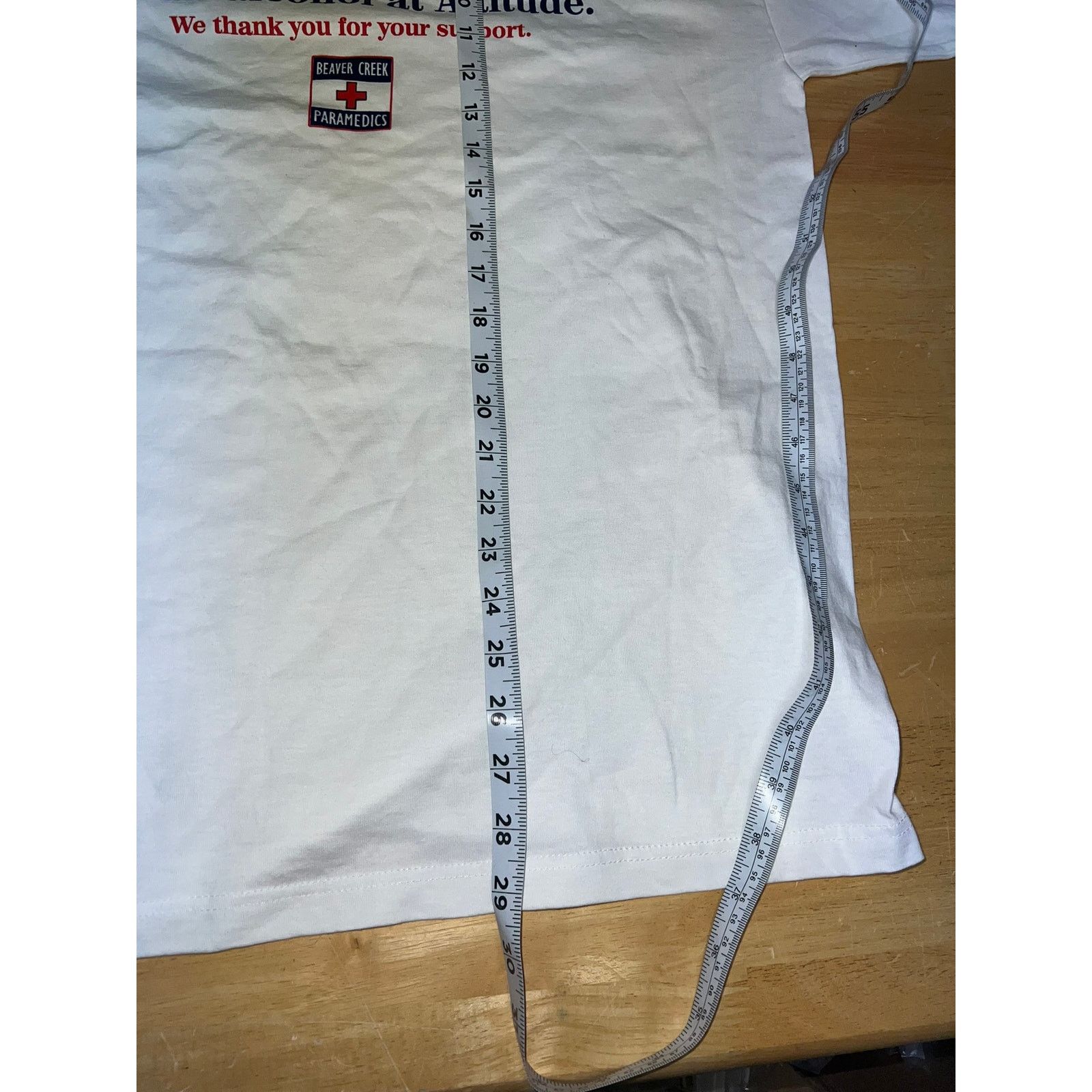 Jerzees Vintage Beaver Creek Shirt Paramedics Medic Humor Joke 90s M Size US M / EU 48-50 / 2 - 8 Thumbnail