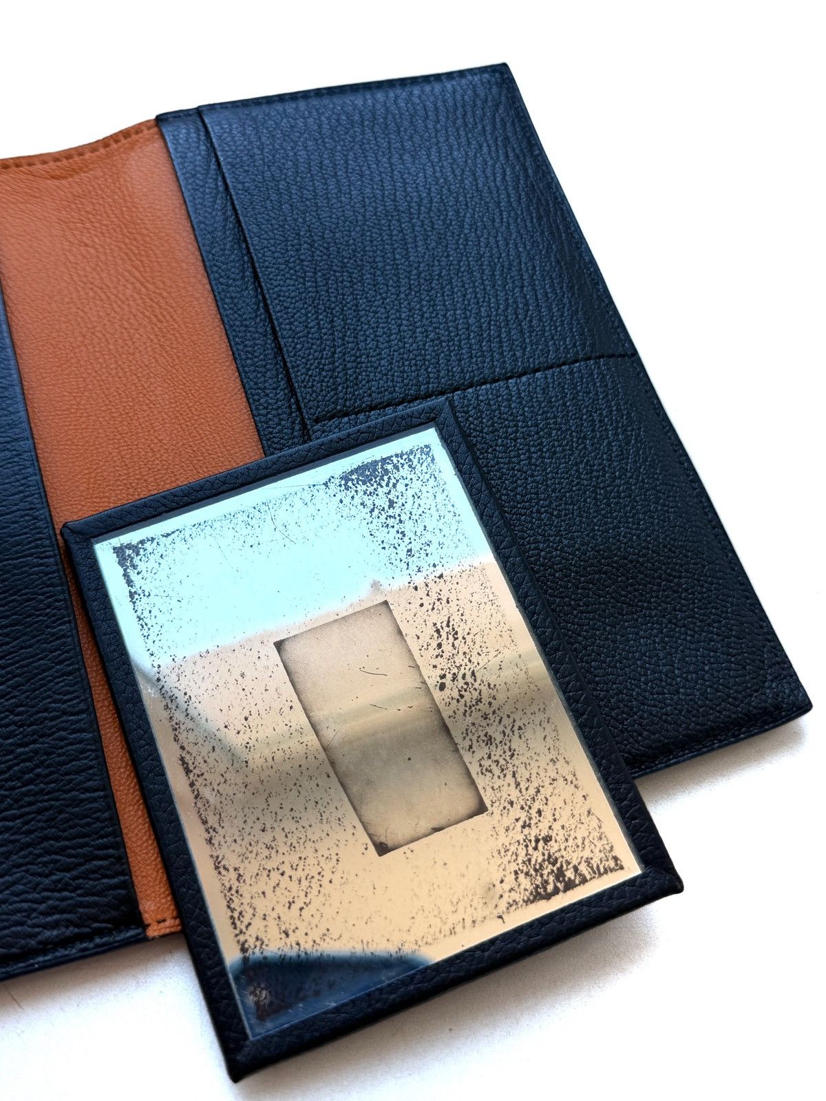 Delvaux Delvaux Blue Leather Wallet/ Organizer Luxury Style Size S Size ONE SIZE - 8 Thumbnail