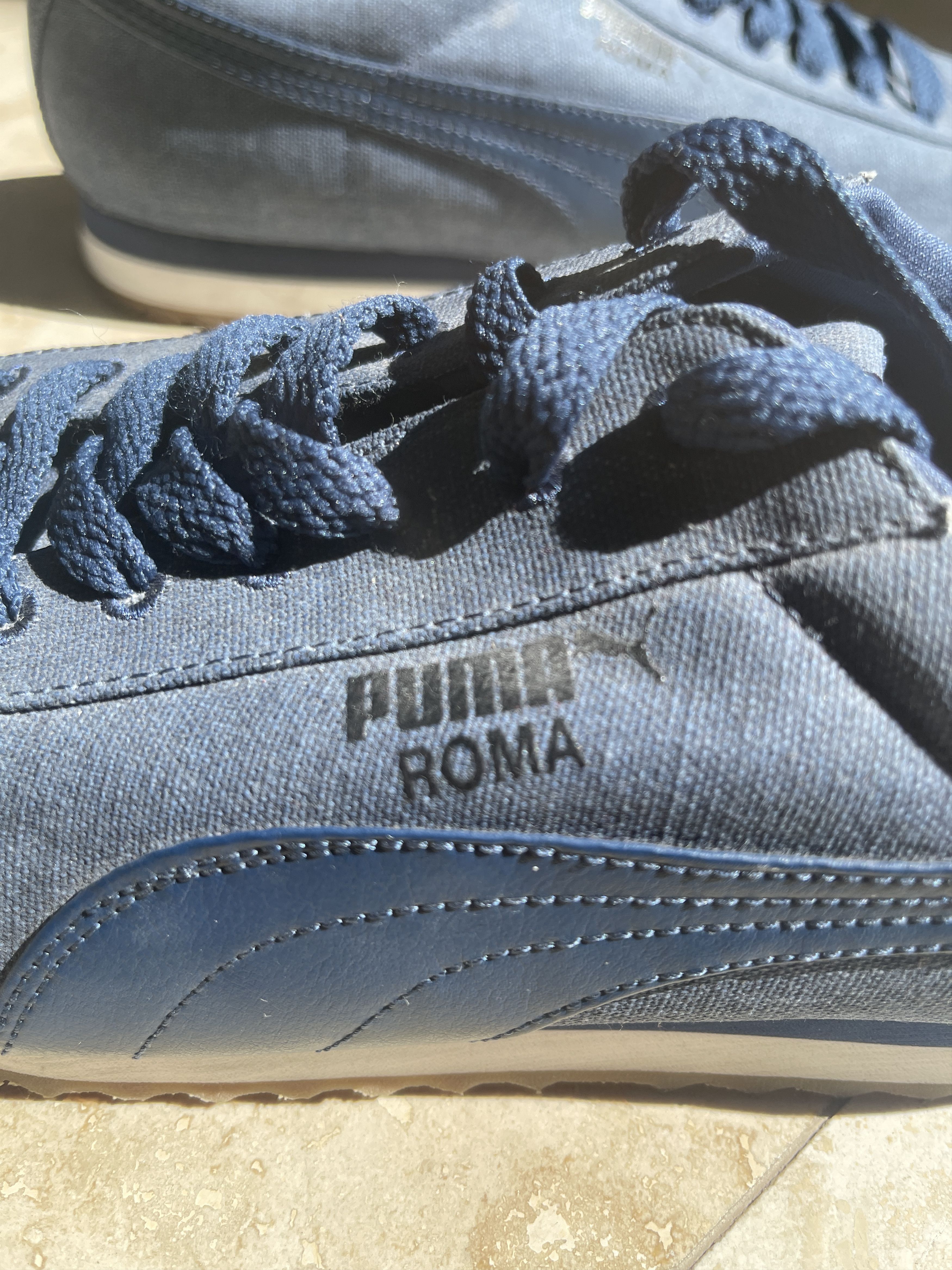 Puma Puma Roma Dark Denim Mens Sneakers - US Size 11 Size US 11 / EU 44 - 8 Thumbnail