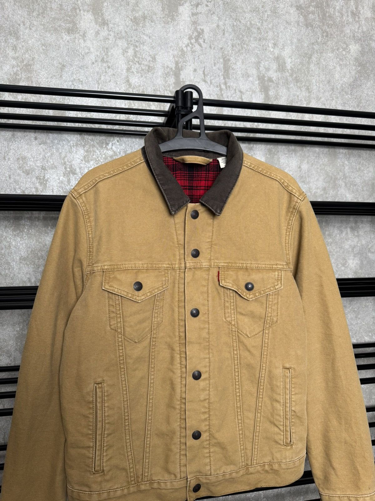 Levi's LEVI'S JUSTIN TIMBERLAKE CANVAS TRUCKER JACKET Size US S / EU 44-46 / 1 - 2 Thumbnail