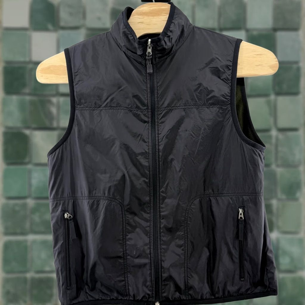 Vintage Sonoma Sport vest Navy Blue Green Reversible Sleeveless Zip Up Medium Mens Vest Size US M / EU 48-50 / 2 - 1 Thumbnail