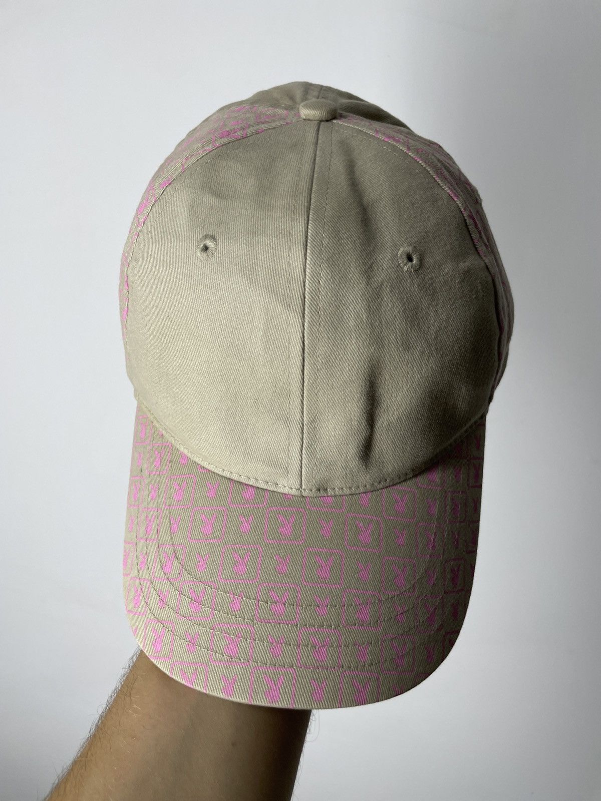 Playboy × Vintage Vintage Playboy monogram cap Rare Size ONE SIZE - 2 Thumbnail