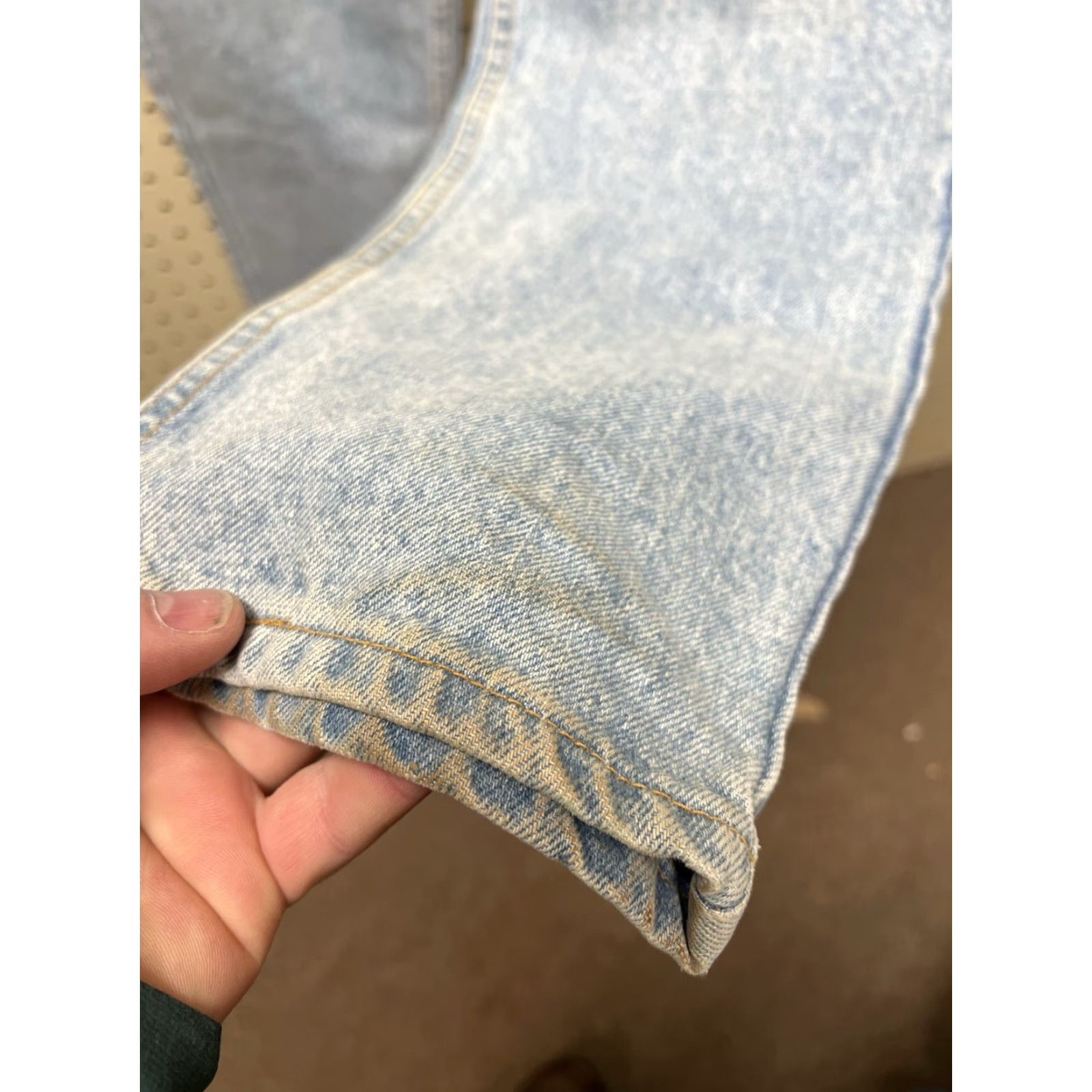 Levi's VINTAGE Levi's Jeans 550 Mens 30x30 Blue Light Relaxed Fit Denim USA Made Size US 30 / EU 46 - 4 Thumbnail